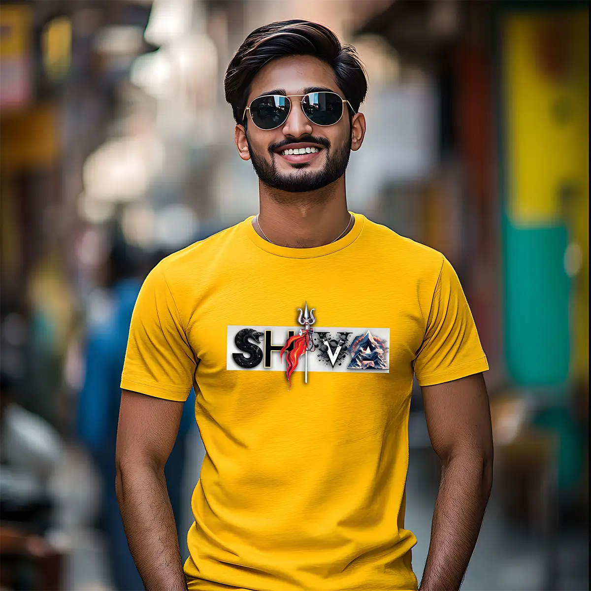 Shiva T-Shirt Emblem Graphic Cotton T-Shirt for Men π±π±π±