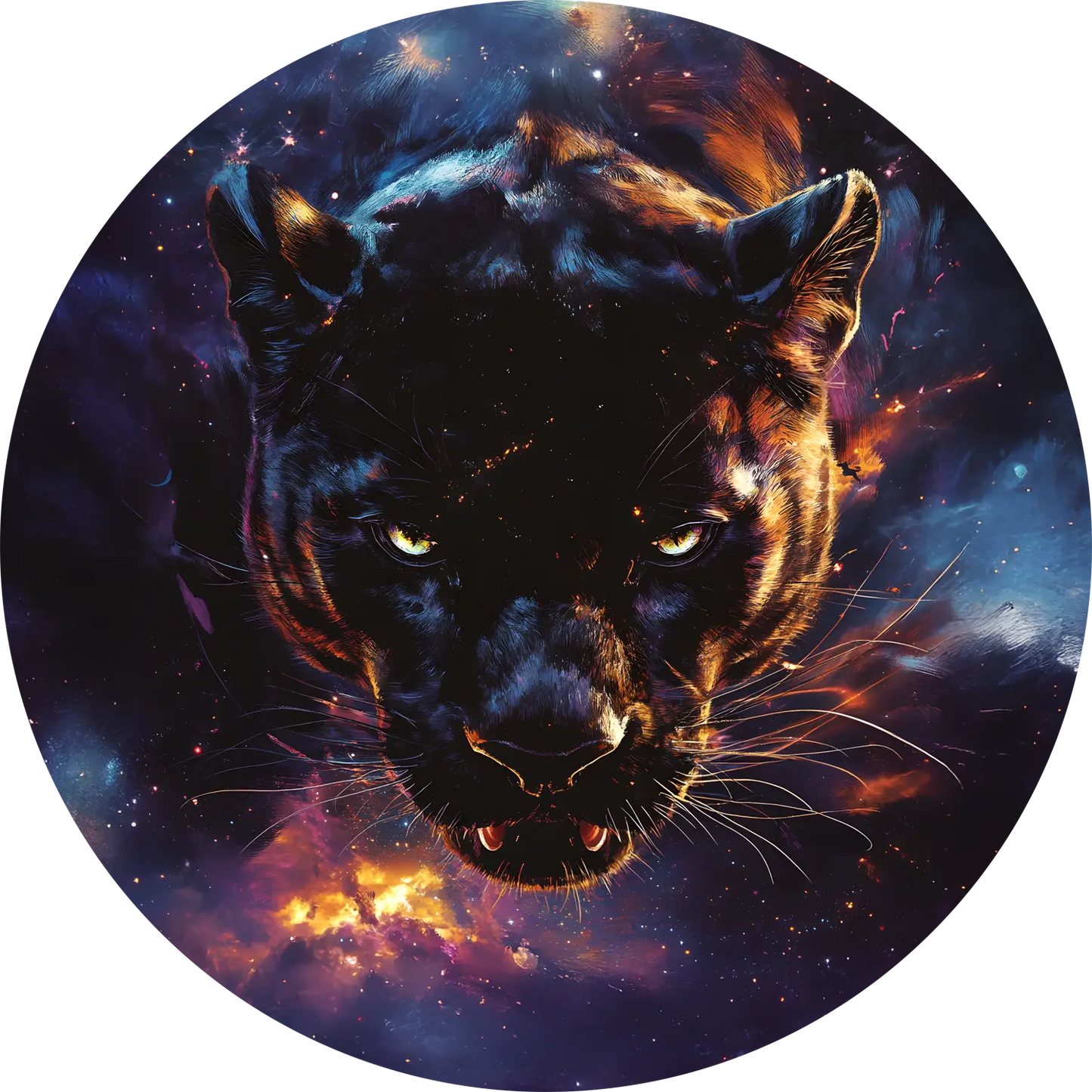 Black Panther T-Shirt for Kids Cotton Noble Strength