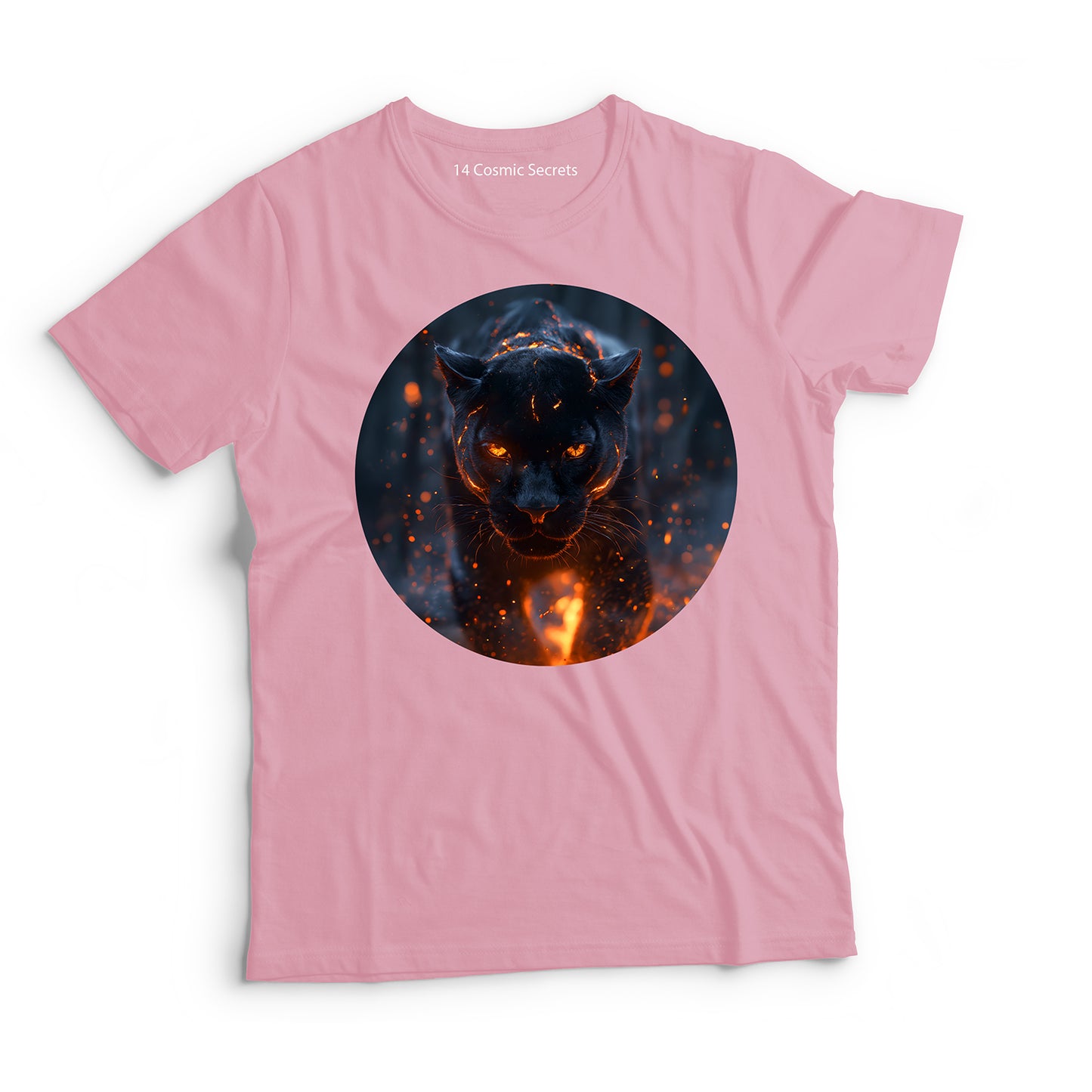 Black Panther T-Shirt for Kids Cotton Majestic Forest