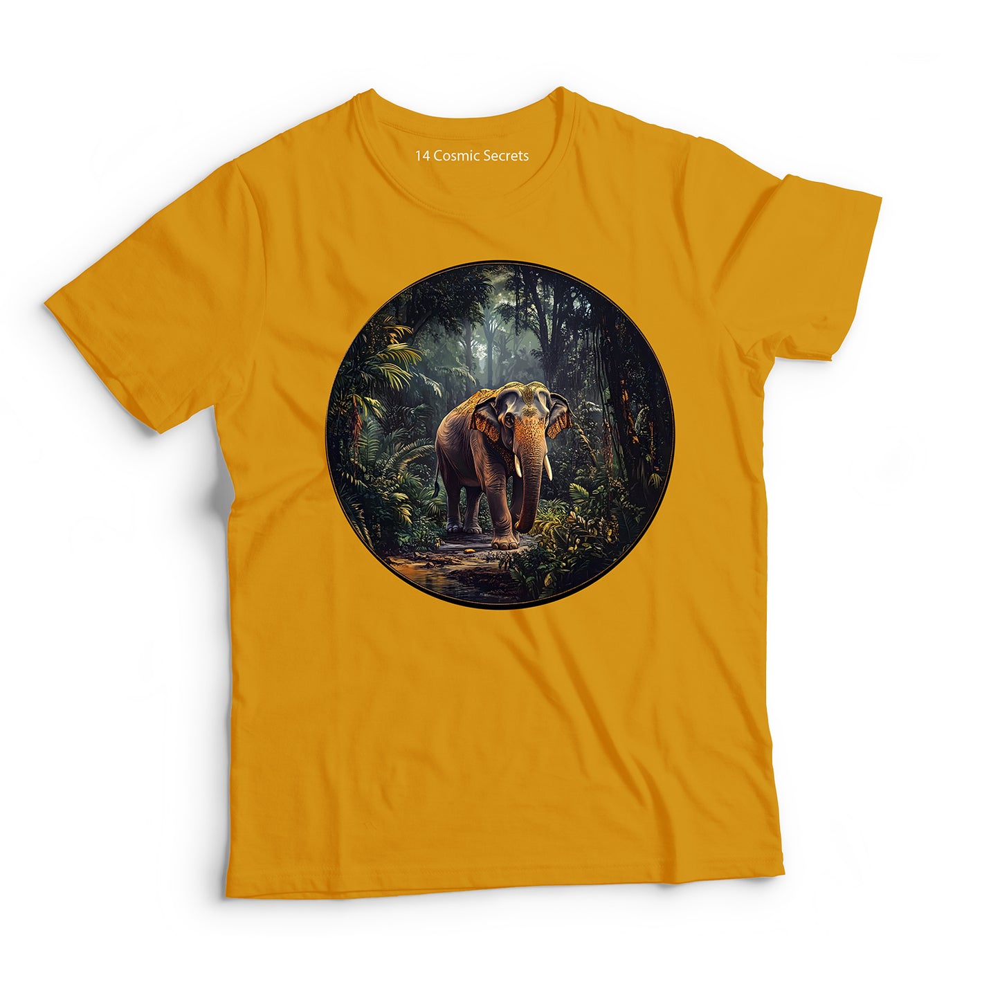 Elephant T-Shirt for Women Cotton Majestic Giant