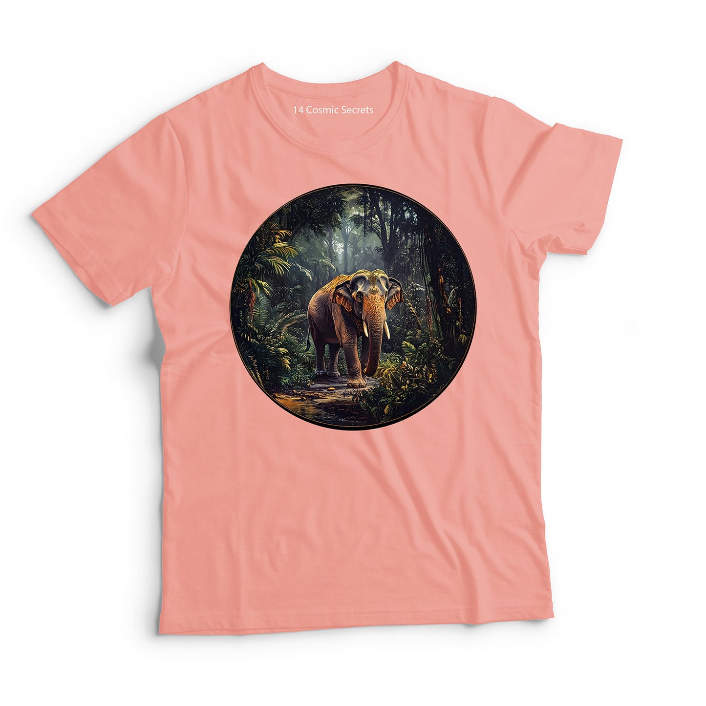 Elephant T-Shirt for Women Cotton Majestic Giant