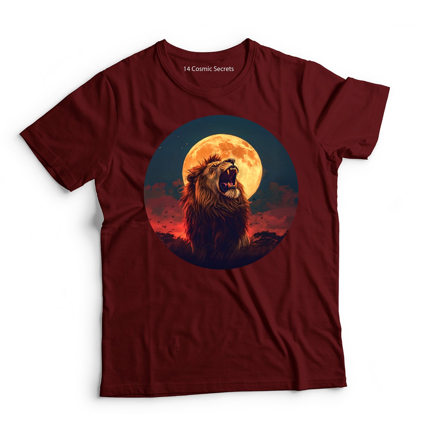Lion T-Shirt for Kids Cotton Timeless Warrior
