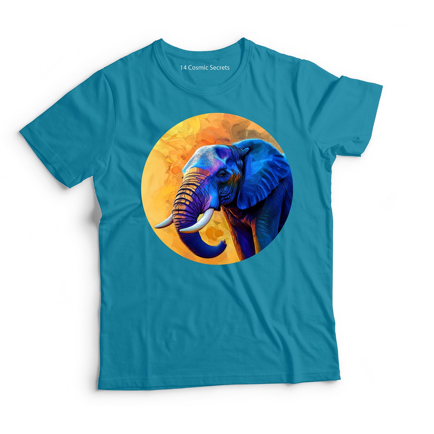 Elephant T-Shirt for Men Cotton Silent Giant