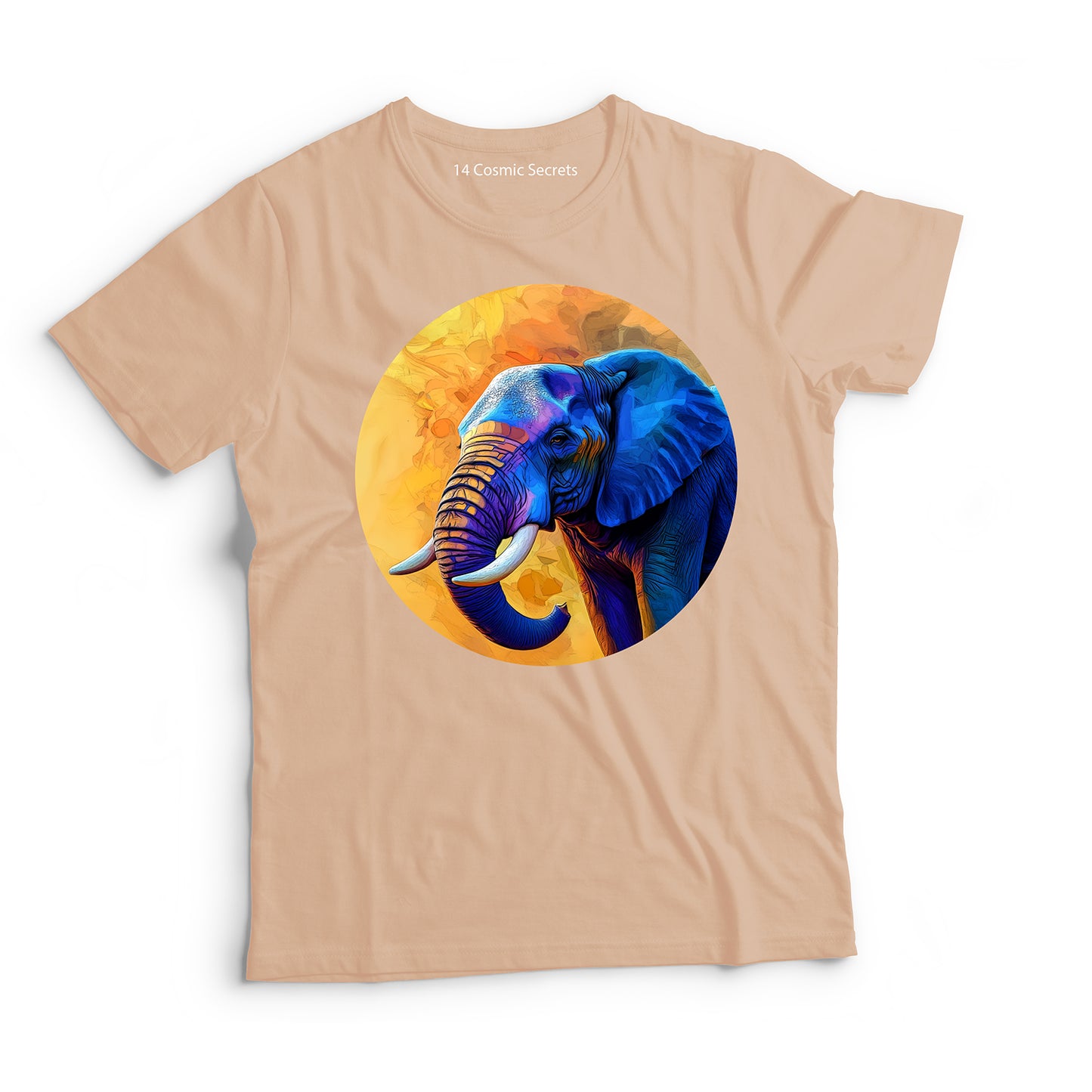 Elephant T-Shirt for Men Cotton Silent Giant