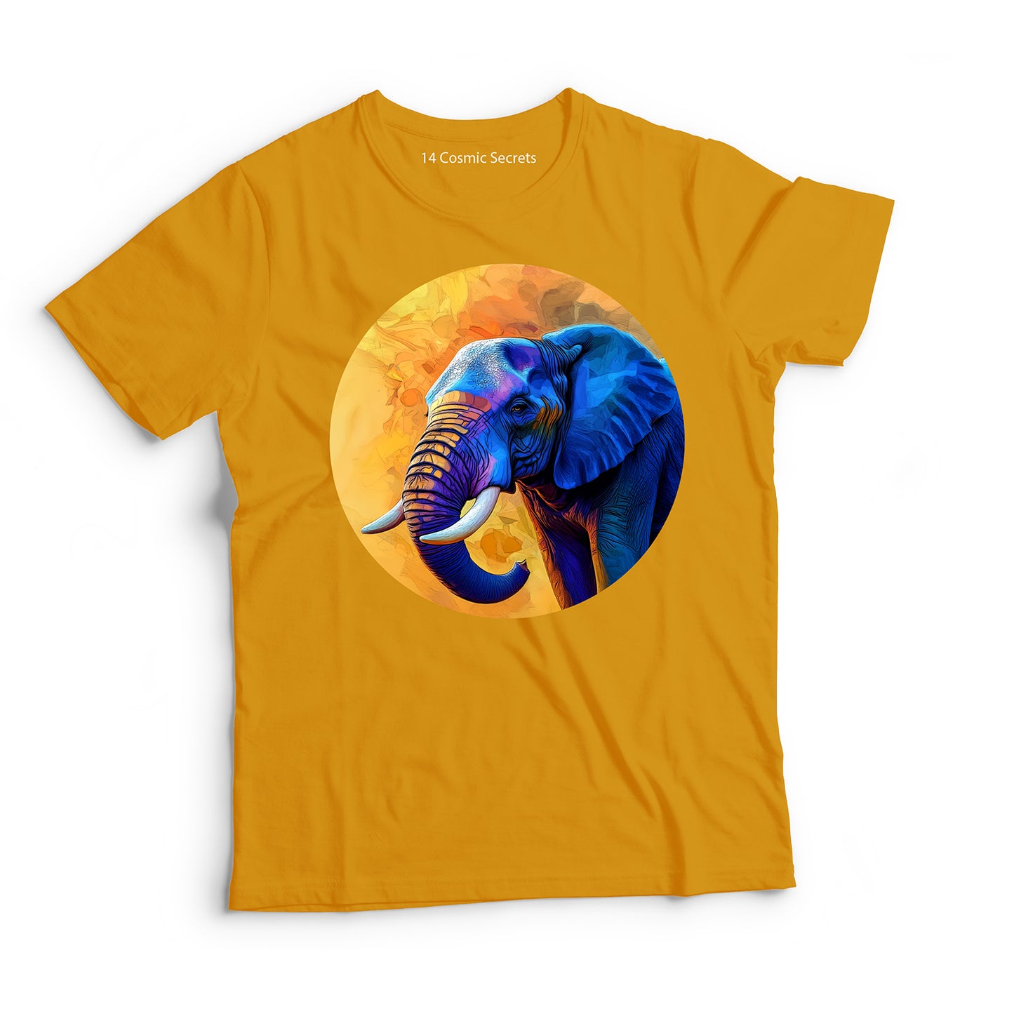 Elephant T-Shirt for Men Cotton Silent Giant