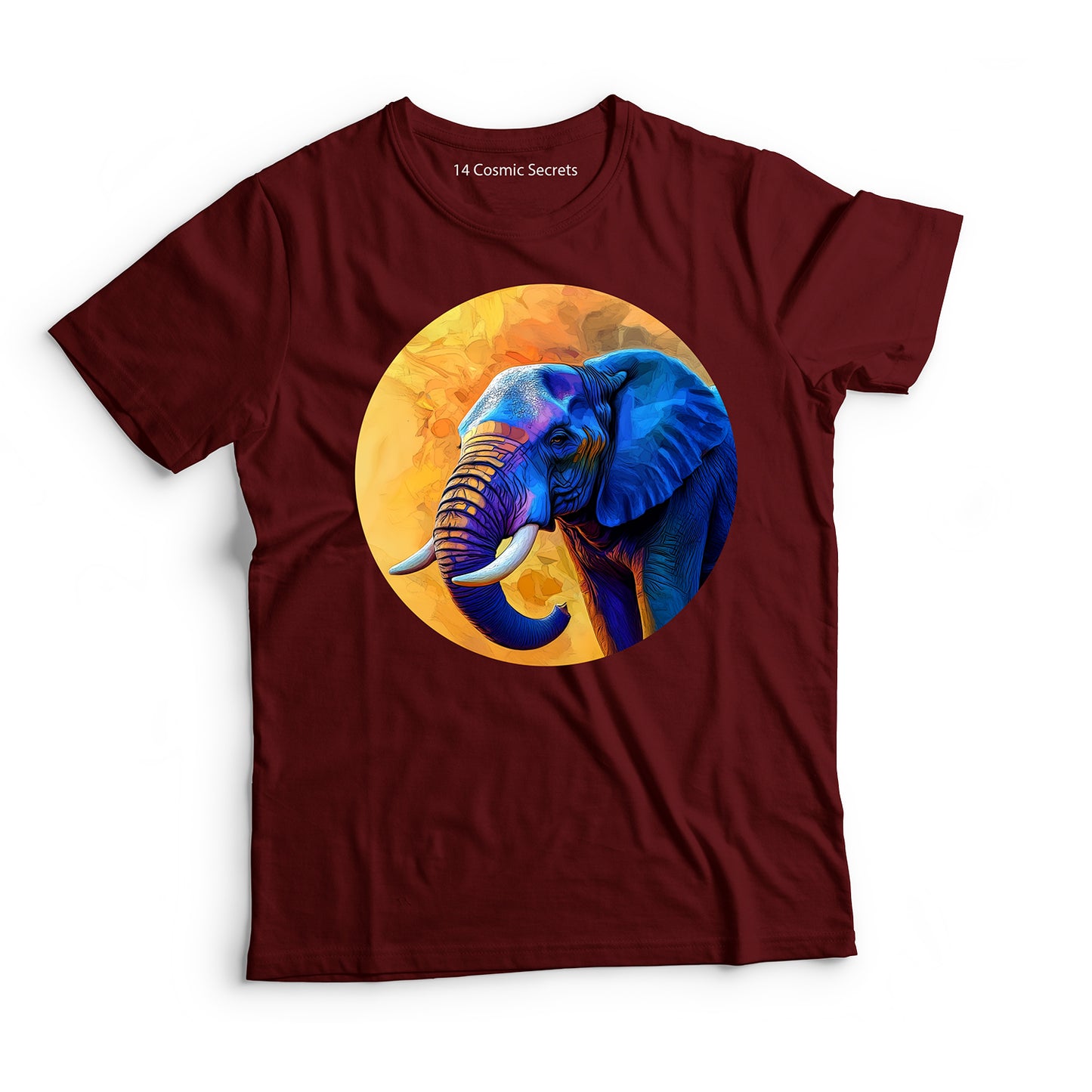 Elephant T-Shirt for Men Cotton Silent Giant