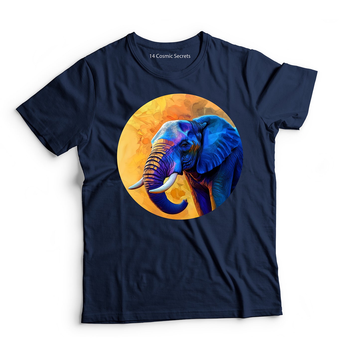 Elephant T-Shirt for Men Cotton Silent Giant