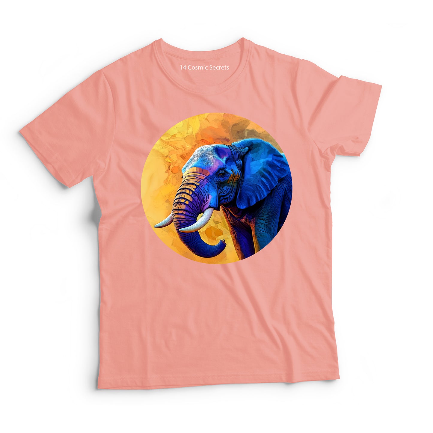 Elephant T-Shirt for Women Cotton Silent Giant