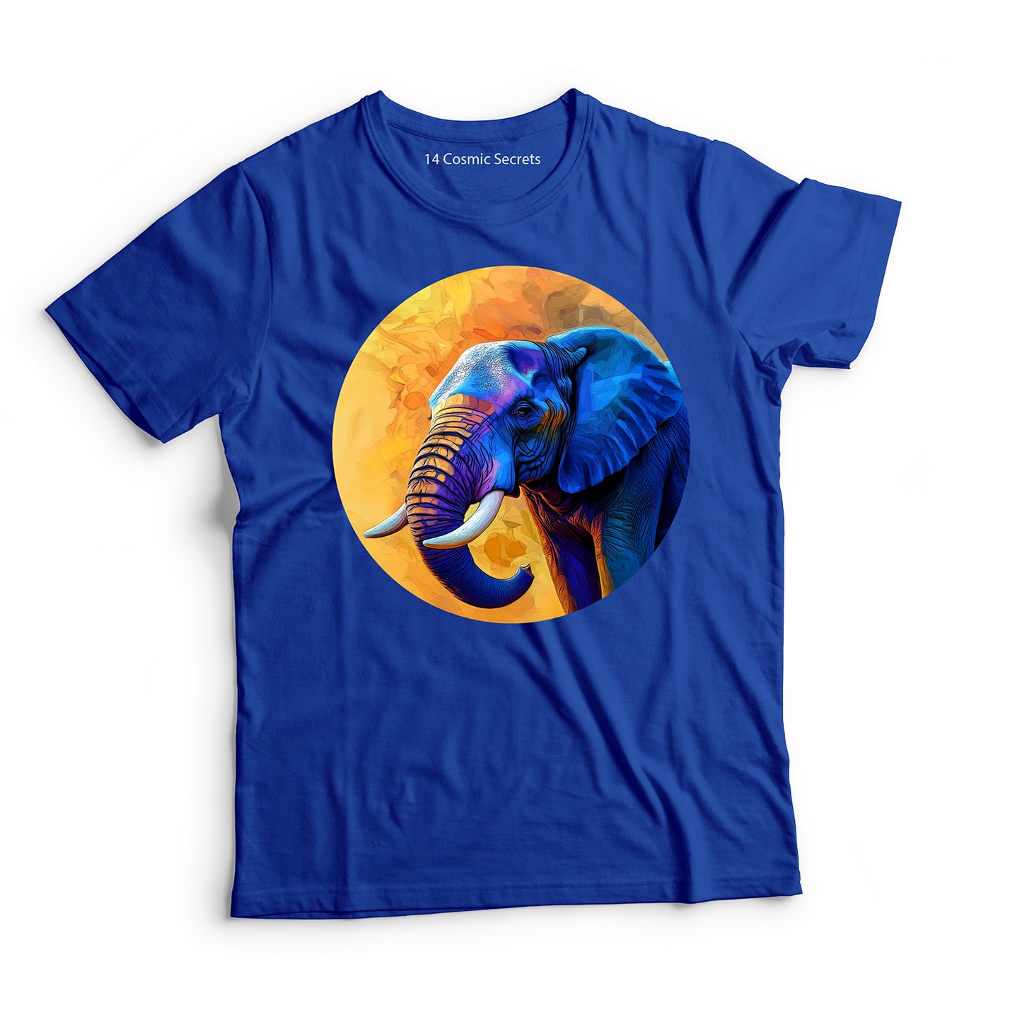Elephant T-Shirt for Men Cotton Silent Giant