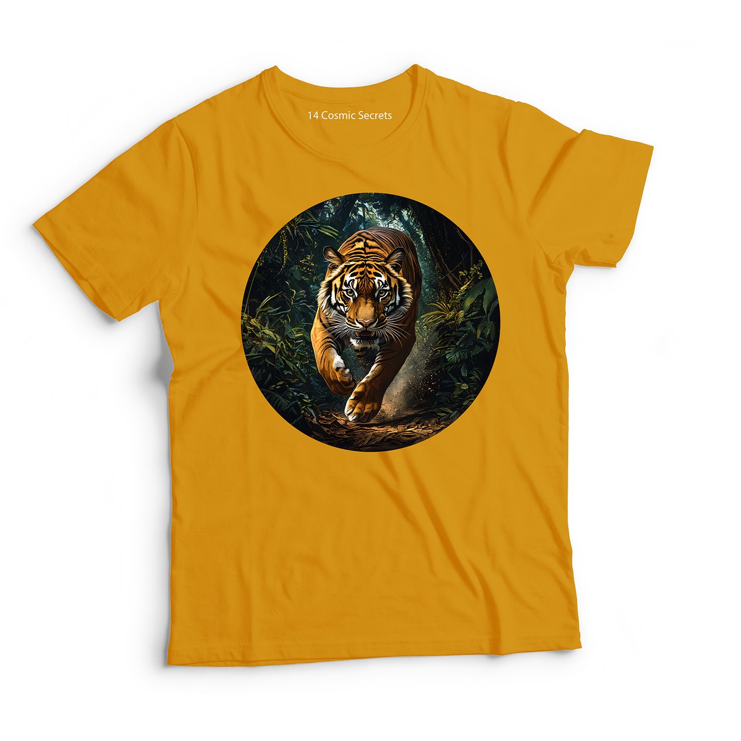 Tiger T-Shirt for Kids Cotton Brave Roaring
