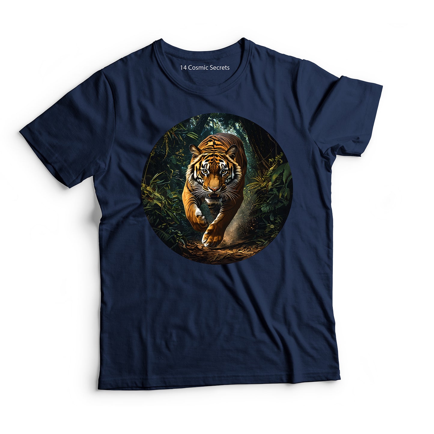 Tiger T-Shirt for Kids Cotton Brave Roaring