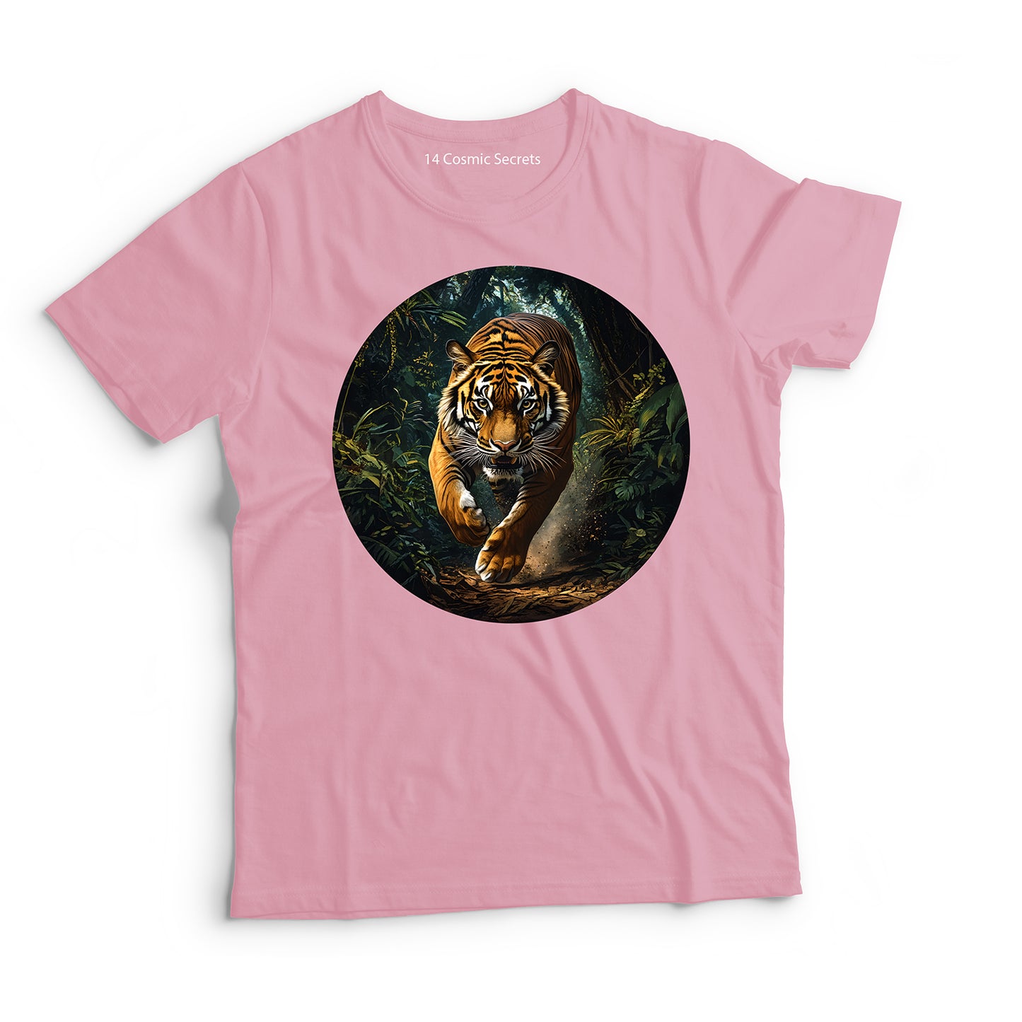 Tiger T-Shirt for Kids Cotton Brave Roaring