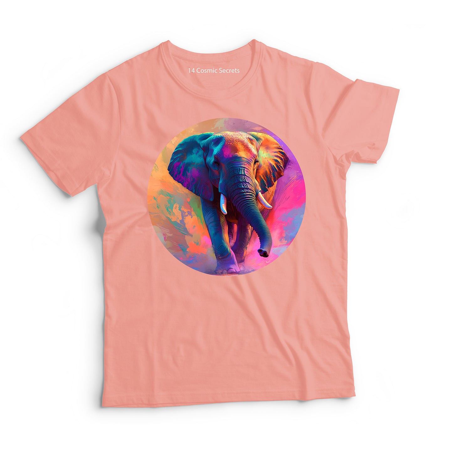 Elephant T-Shirt for Women Cotton Graceful Walking