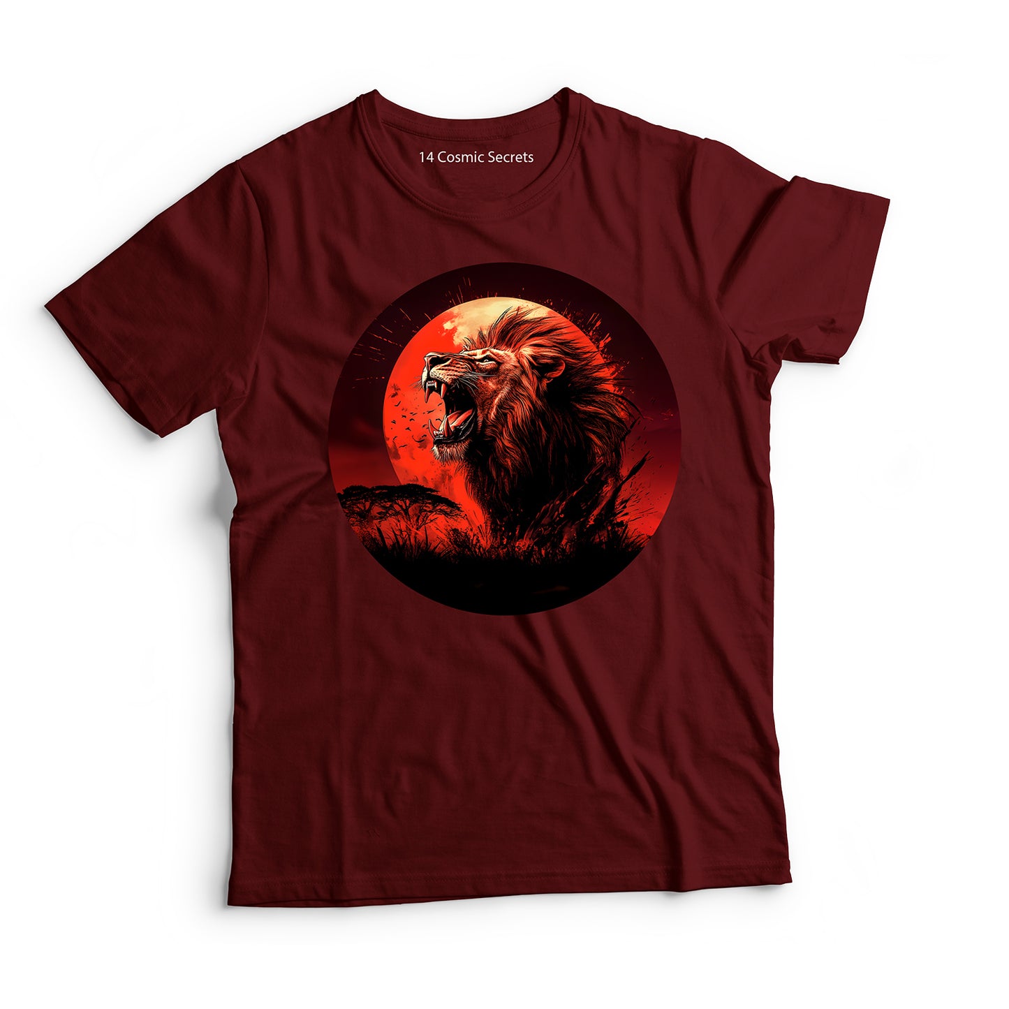 Lion T-Shirt for Kids Cotton Silent Predator