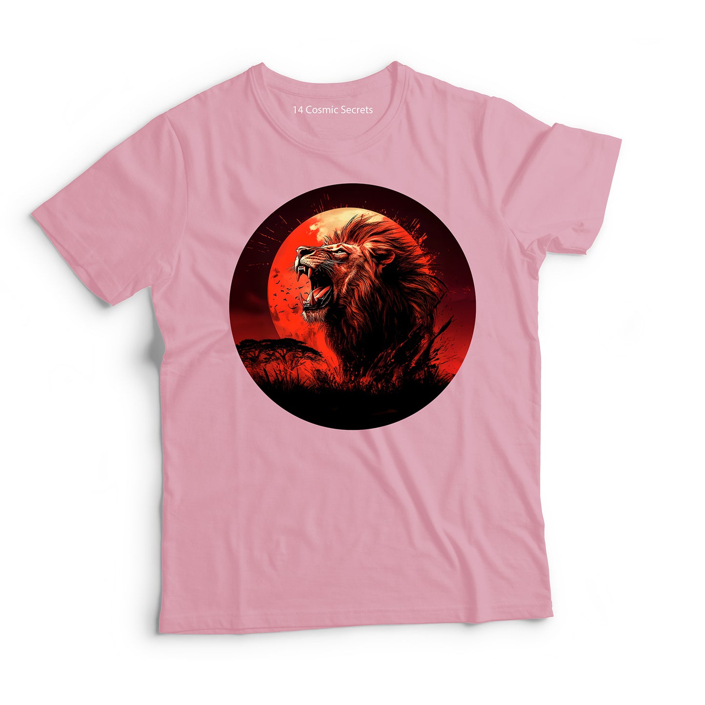 Lion T-Shirt for Kids Cotton Silent Predator