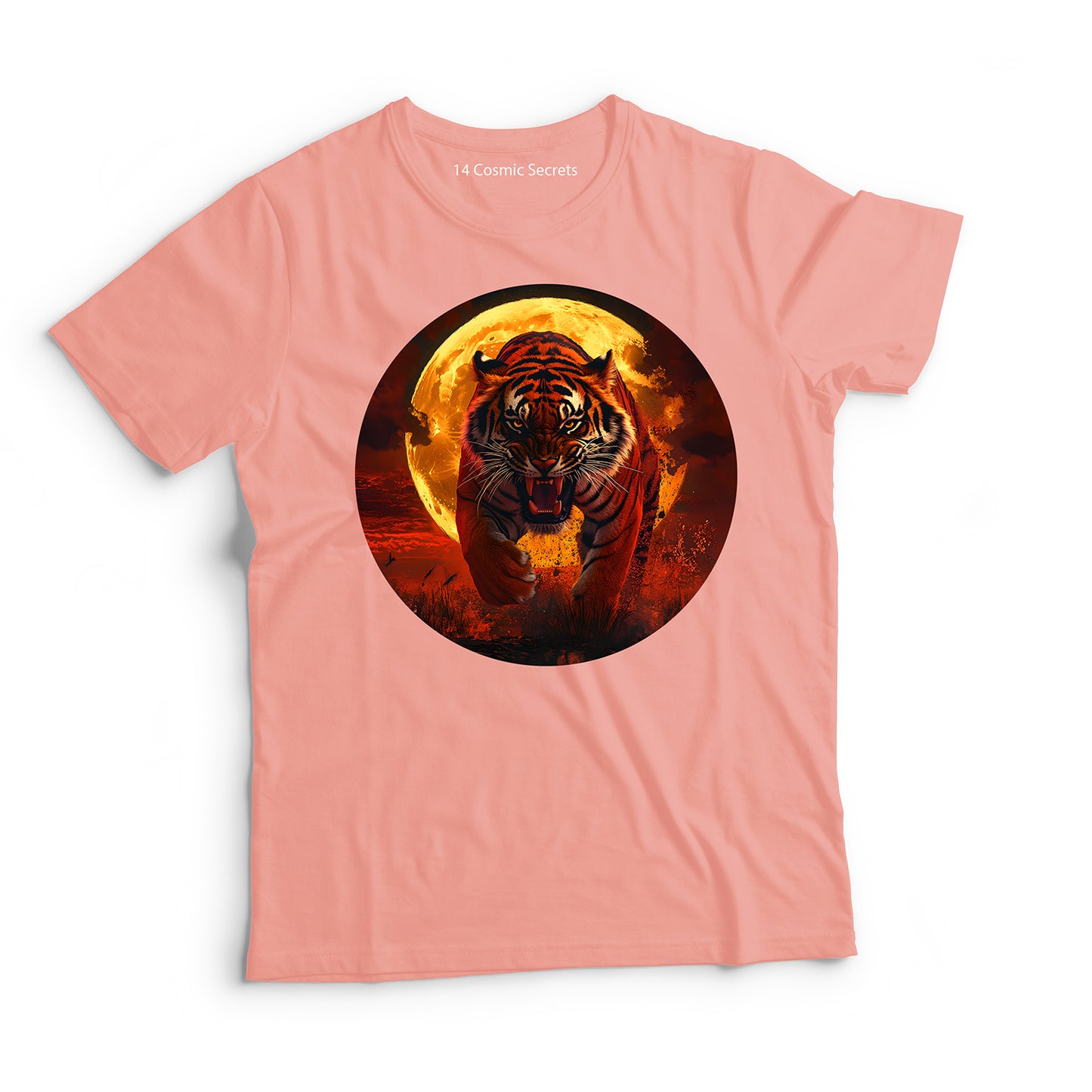 Tiger T-Shirt for Women Cotton Timeless Predator
