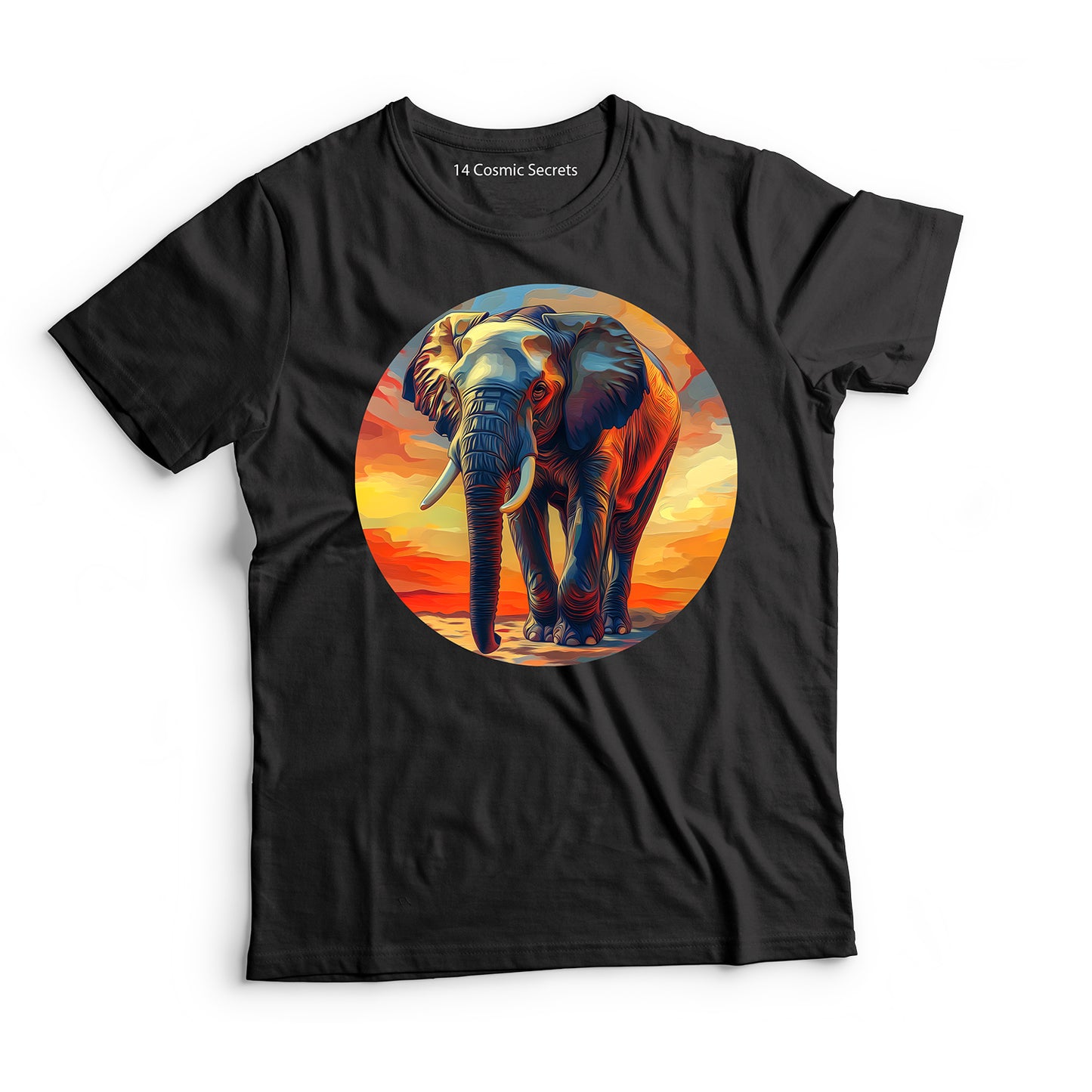 Elephant T-Shirt for Women Cotton Timeless Wisdom