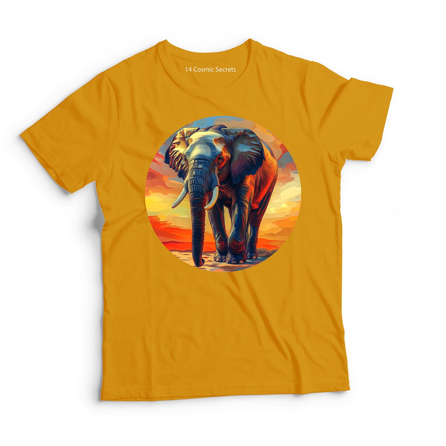 Elephant T-Shirt for Women Cotton Timeless Wisdom