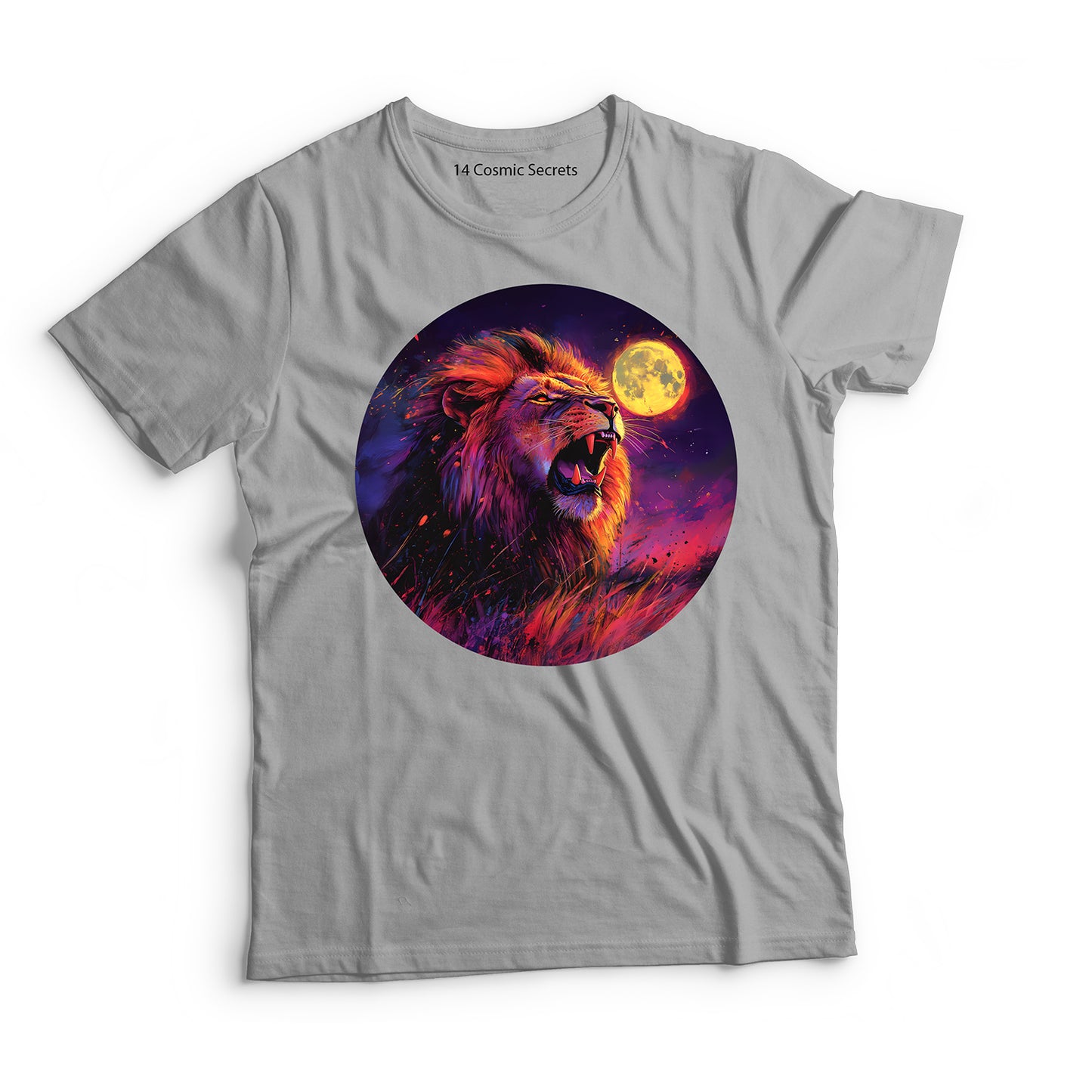 Lion T-Shirt for Kids Cotton Resilient Hunter