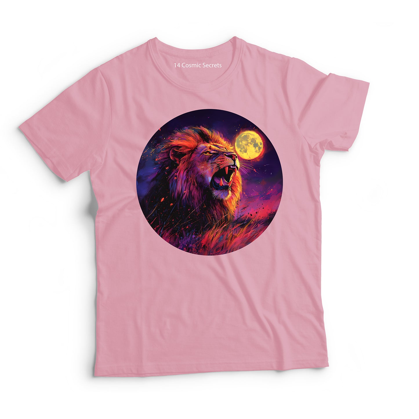 Lion T-Shirt for Kids Cotton Resilient Hunter