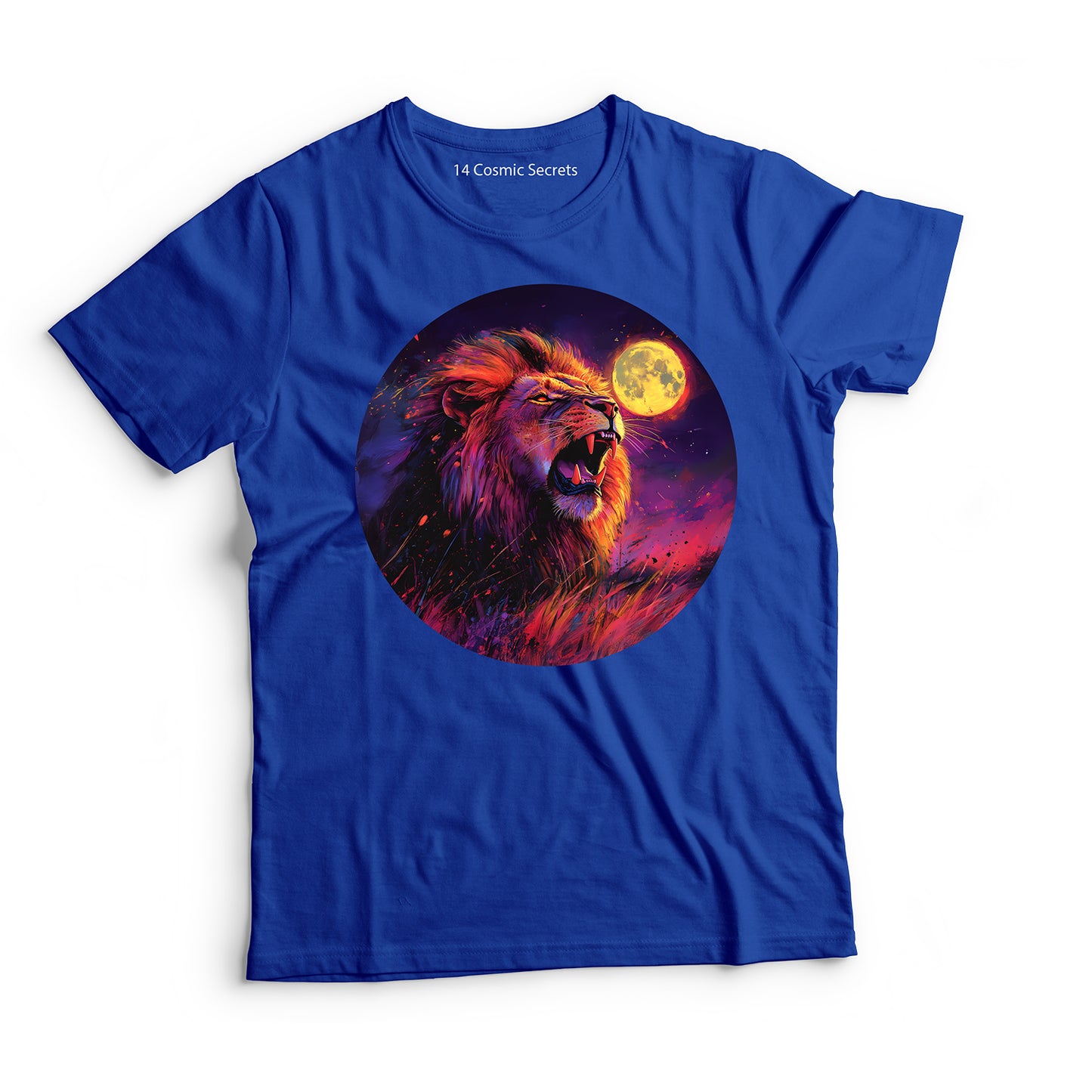 Lion T-Shirt for Women Cotton Resilient Hunter