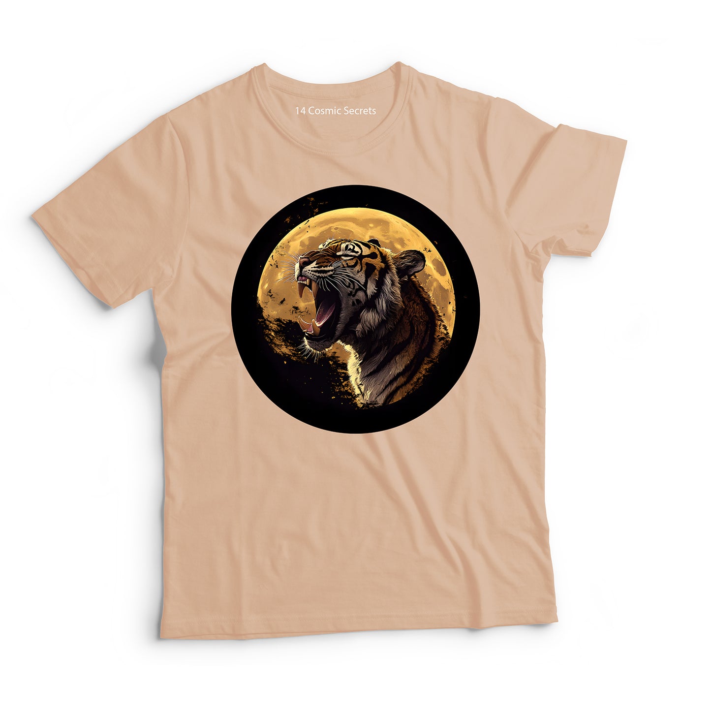 Tiger T-Shirt for Men Cotton Enduring Strength