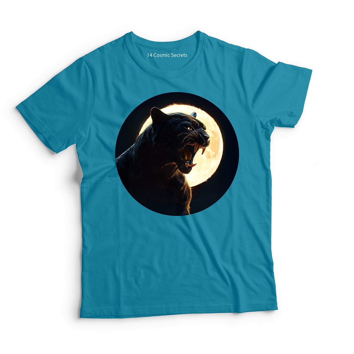 Black Panther T-Shirt for Kids Cotton Bold Shadow