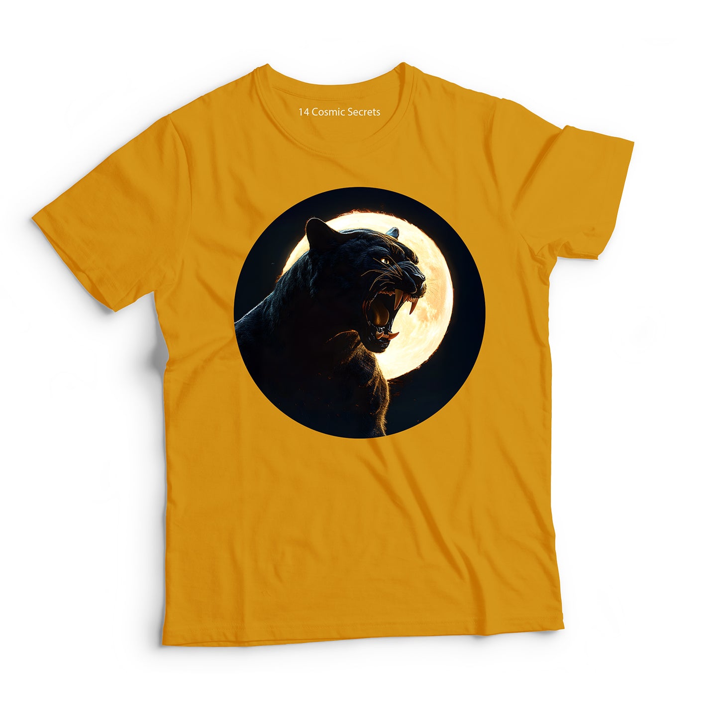 Black Panther T-Shirt for Kids Cotton Bold Shadow