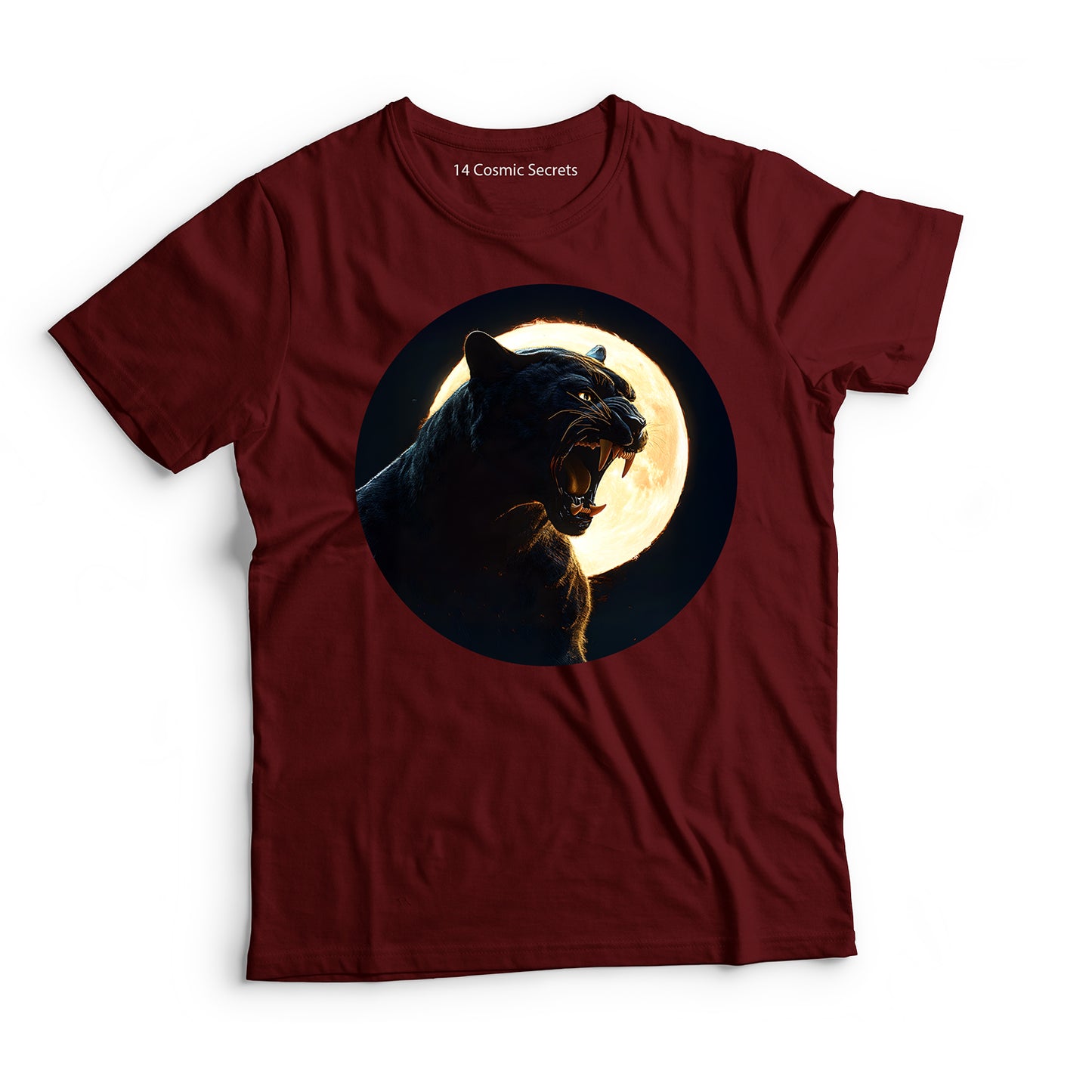 Black Panther T-Shirt for Kids Cotton Bold Shadow