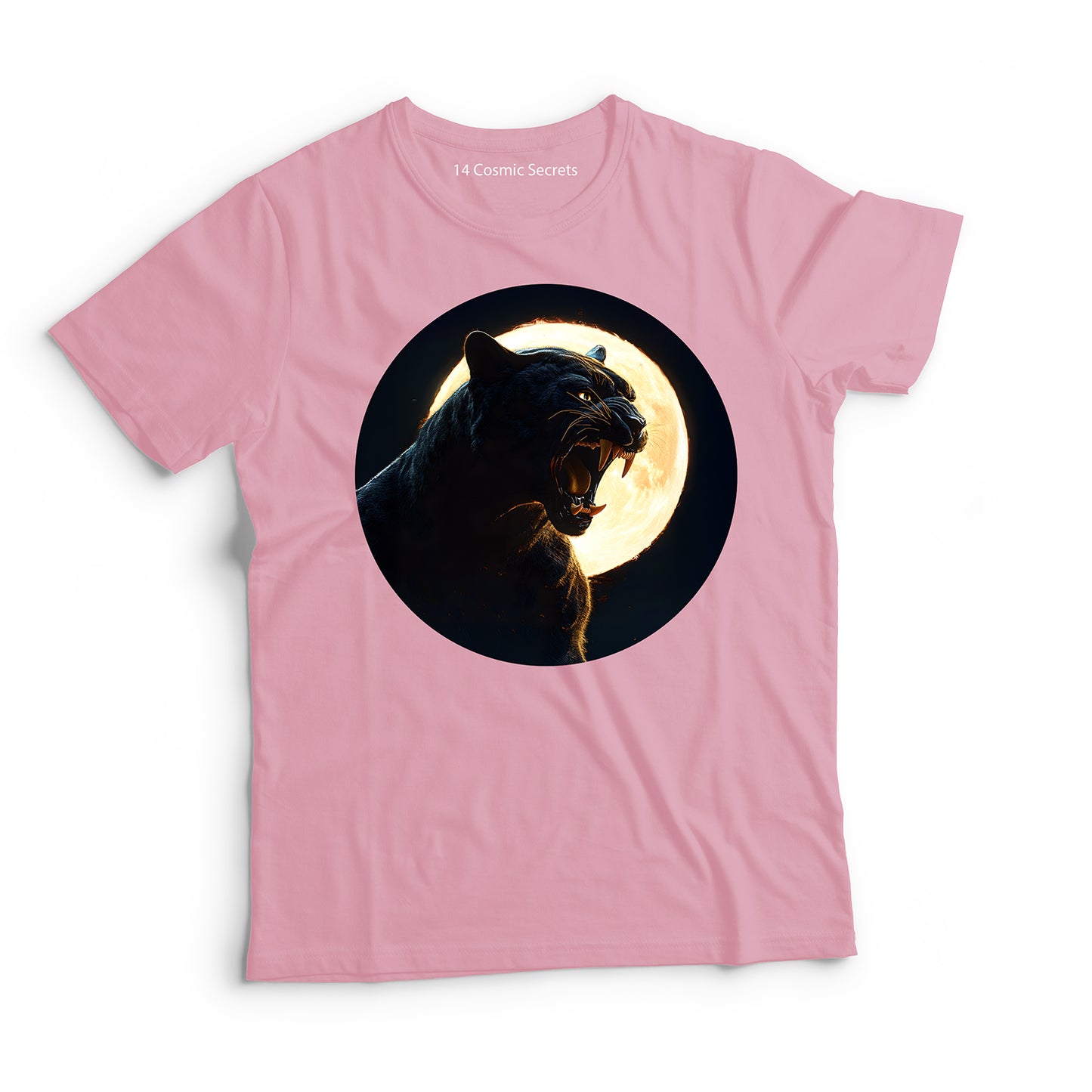 Black Panther T-Shirt for Kids Cotton Bold Shadow