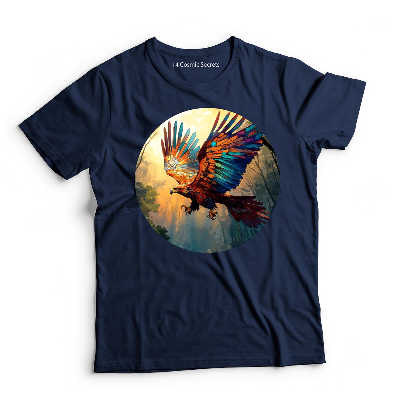 Eagle T-Shirt for Men Cotton Bold Golden