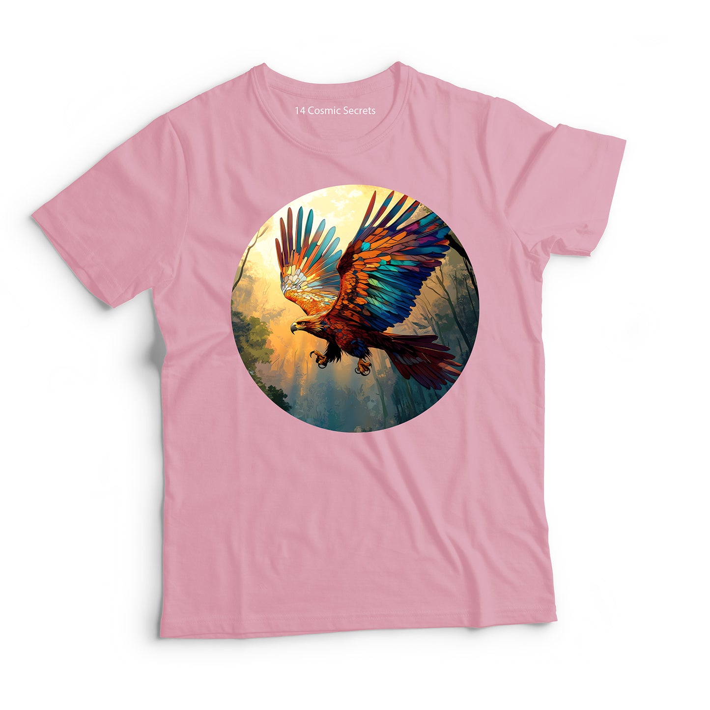 Eagle T-Shirt for Kids Cotton Bold Golden