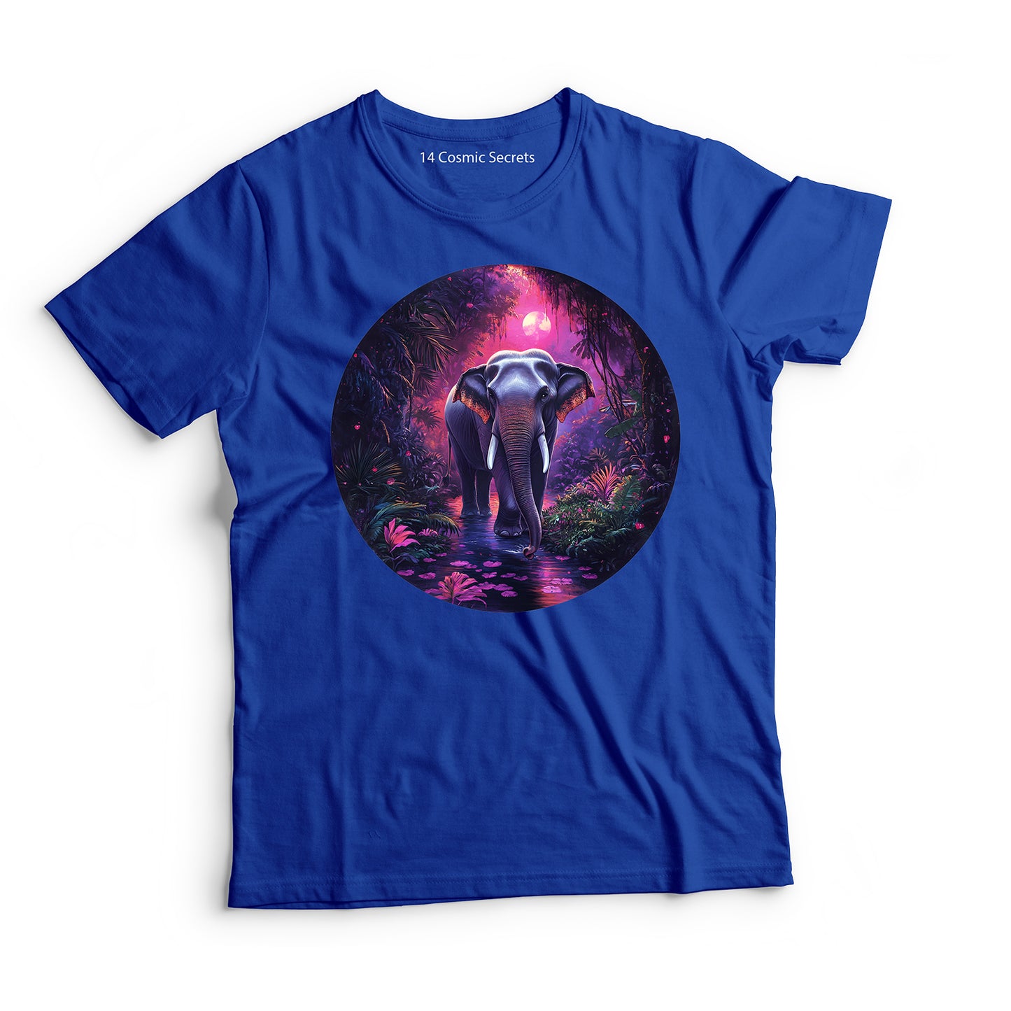 Elephant T-Shirt for Women Cotton Bold Safari