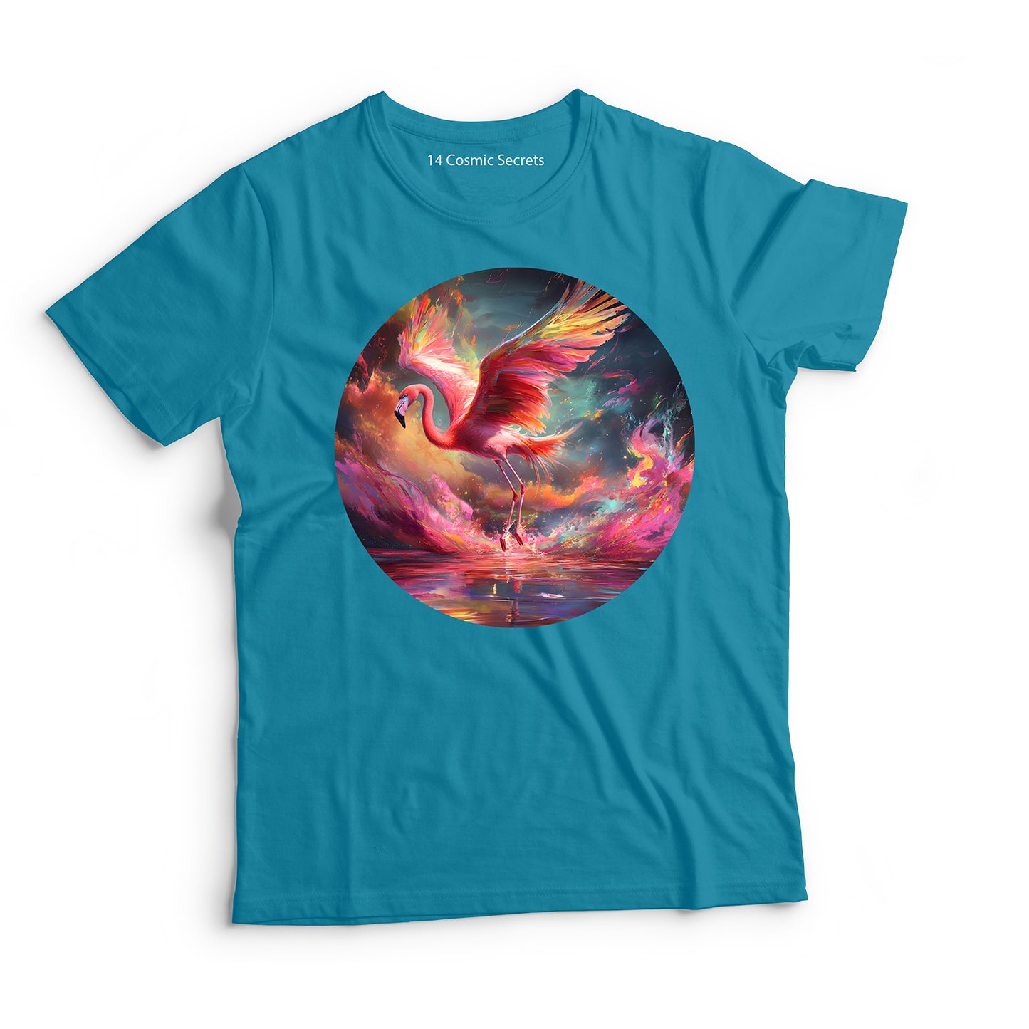 Flamingo T-Shirt for Kids Cotton Majestic Lake