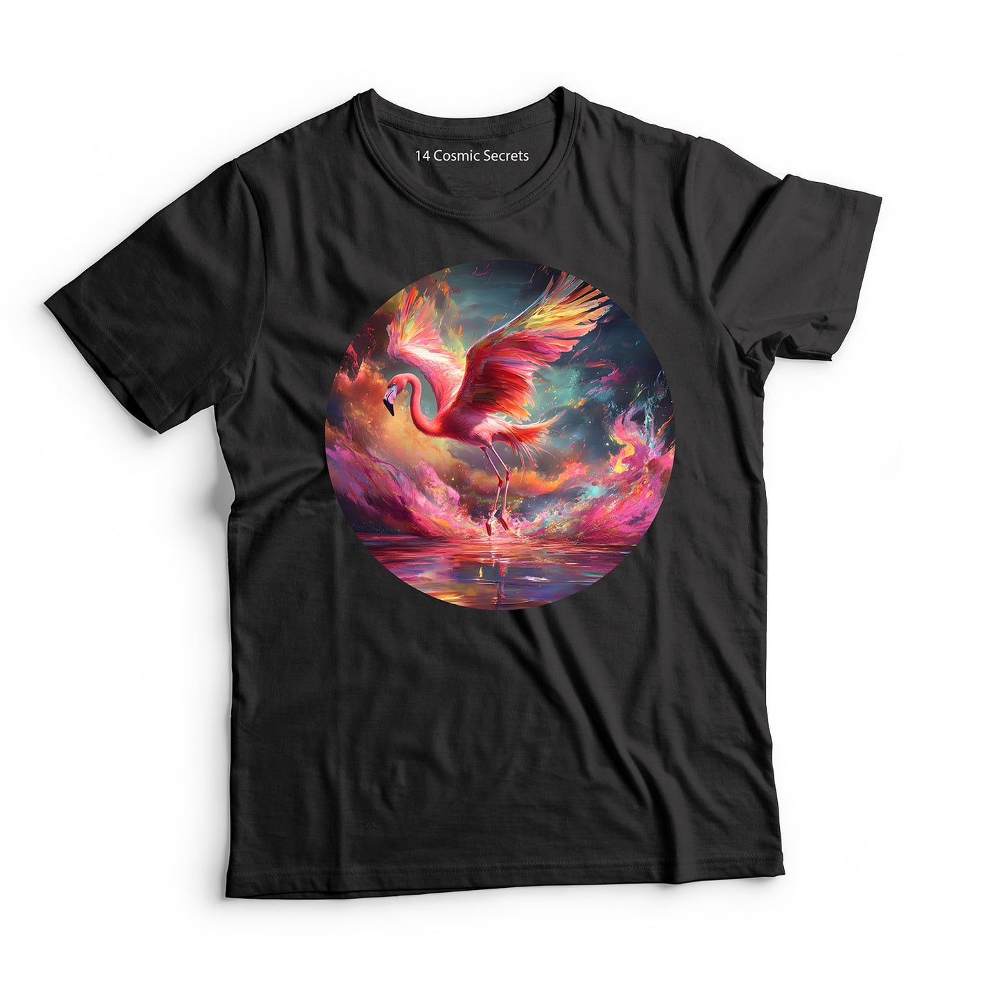 Flamingo T-Shirt for Kids Cotton Majestic Lake