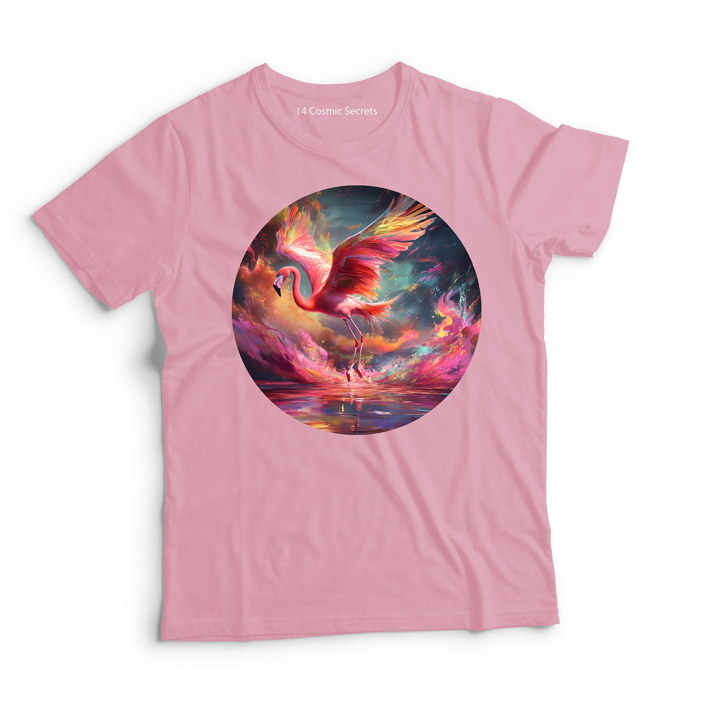 Flamingo T-Shirt for Kids Cotton Majestic Lake