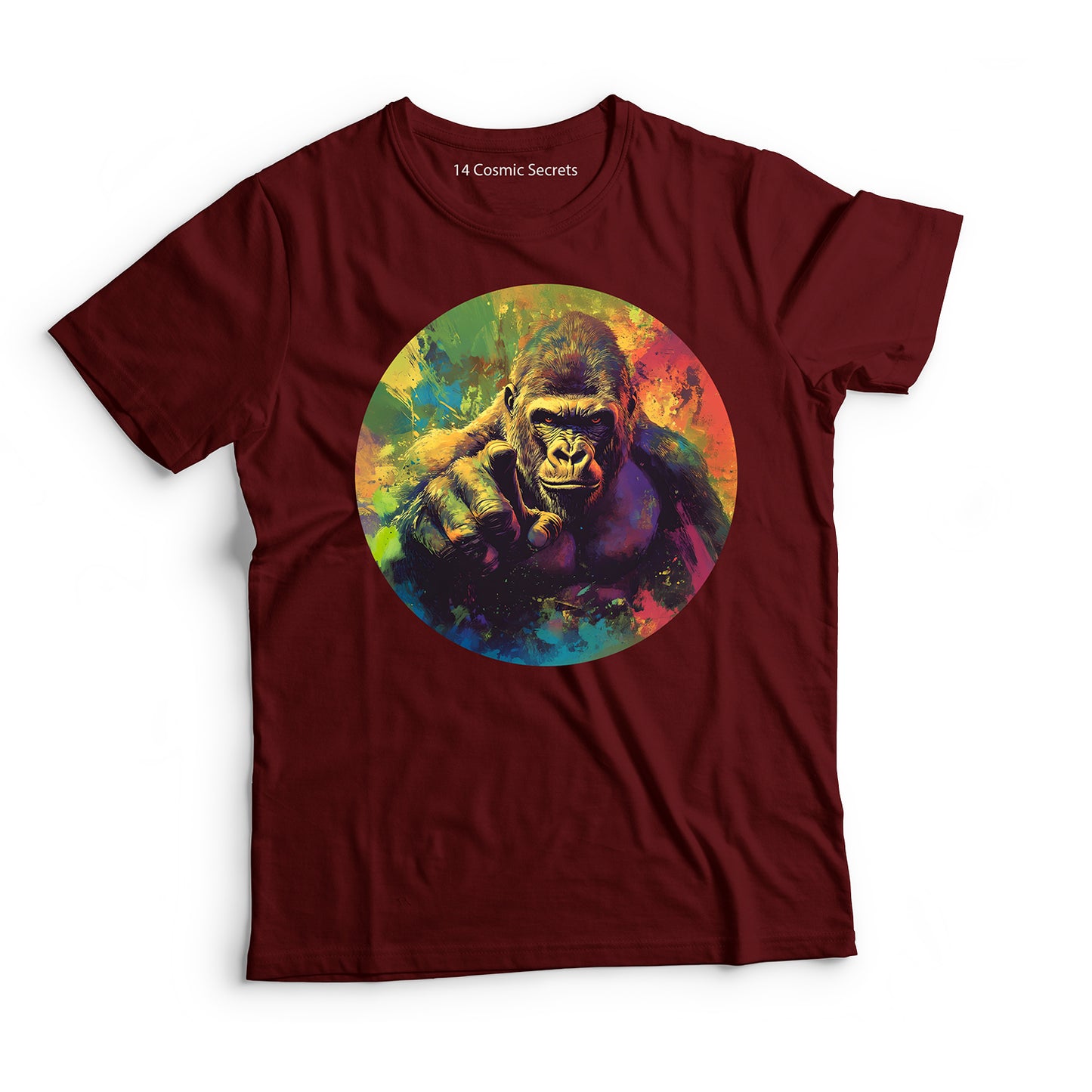 Gorilla T-Shirt for Kids Cotton Powerful Silverback