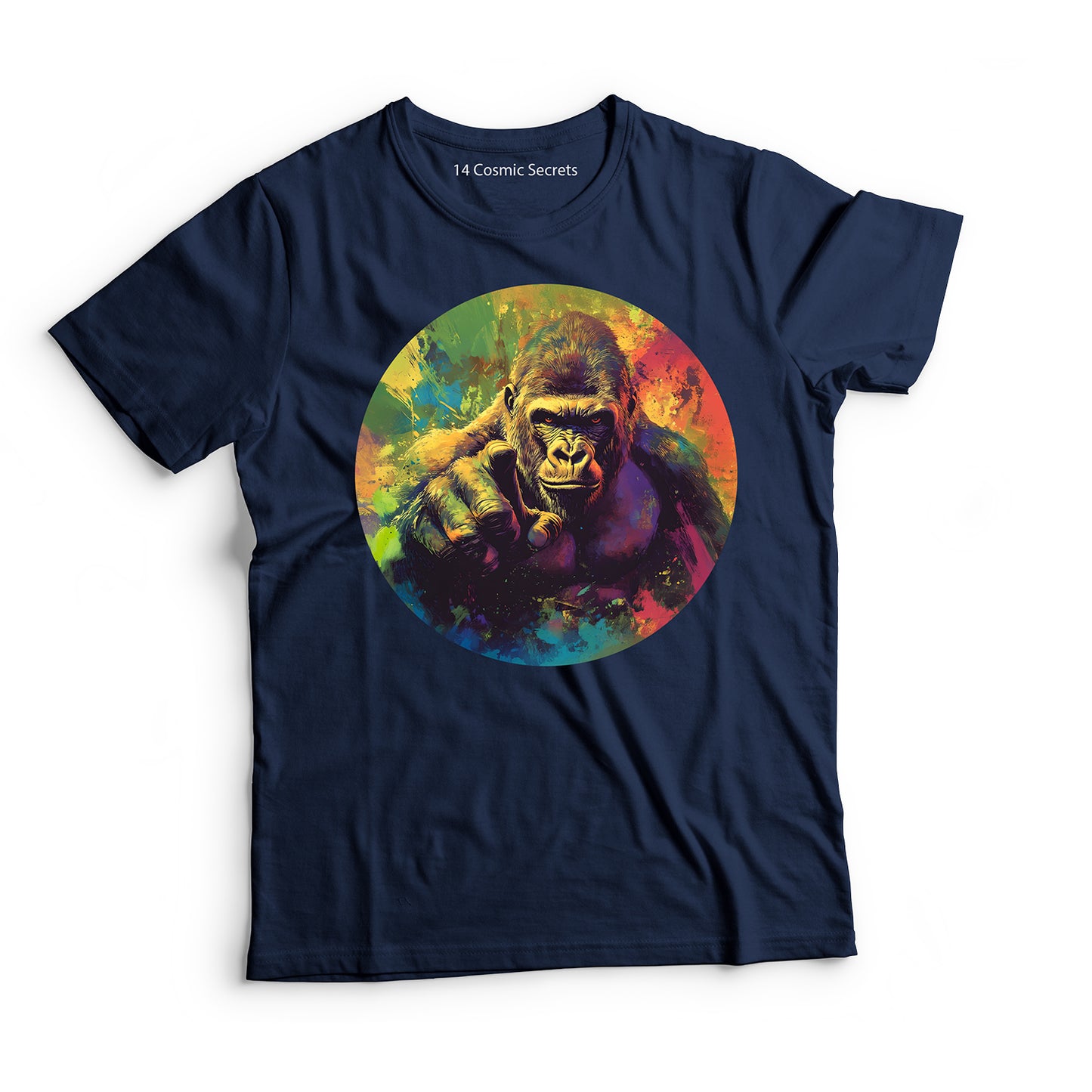 Gorilla T-Shirt for Kids Cotton Powerful Silverback