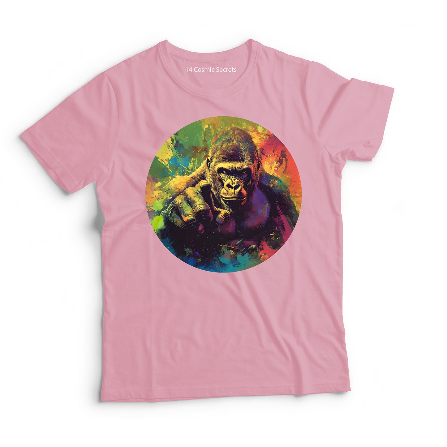 Gorilla T-Shirt for Kids Cotton Powerful Silverback