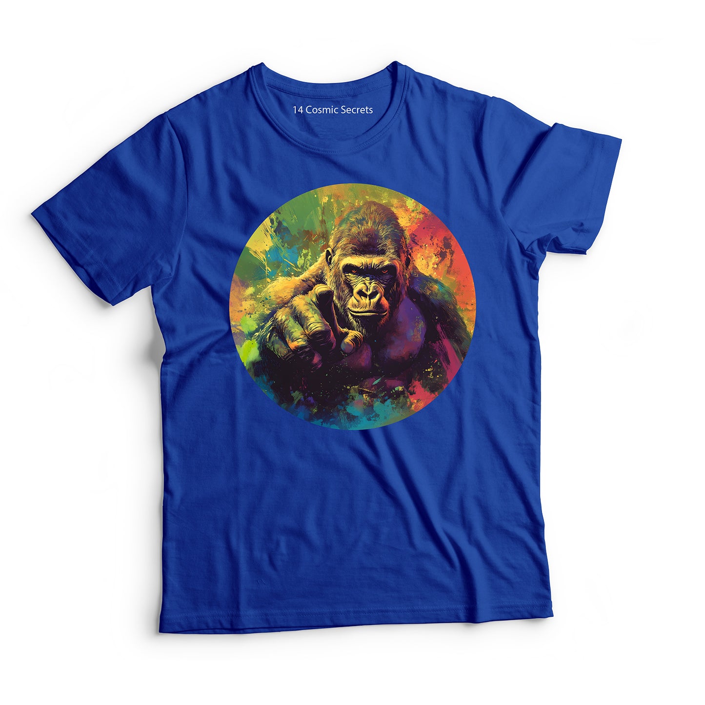 Gorilla T-Shirt for Kids Cotton Powerful Silverback