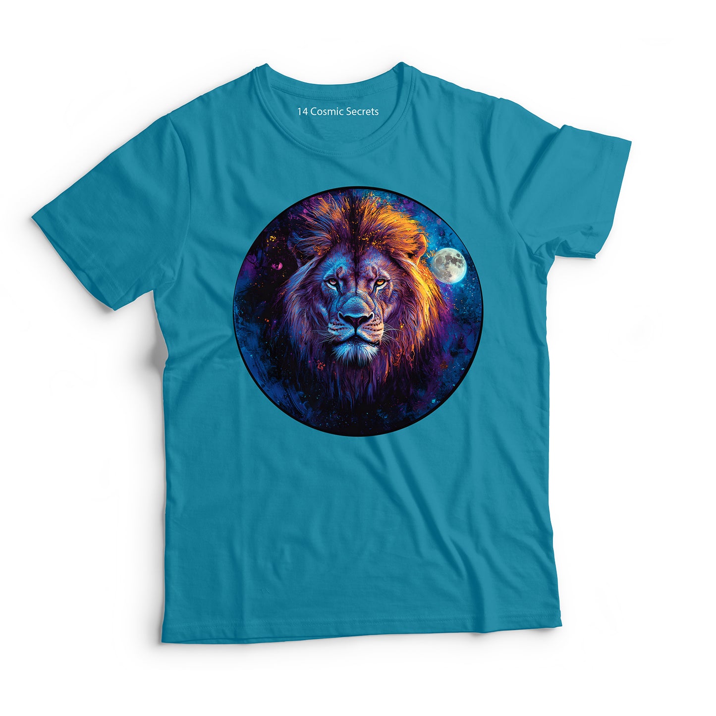 Lion T-Shirt for Kids Cotton Bold Alpha