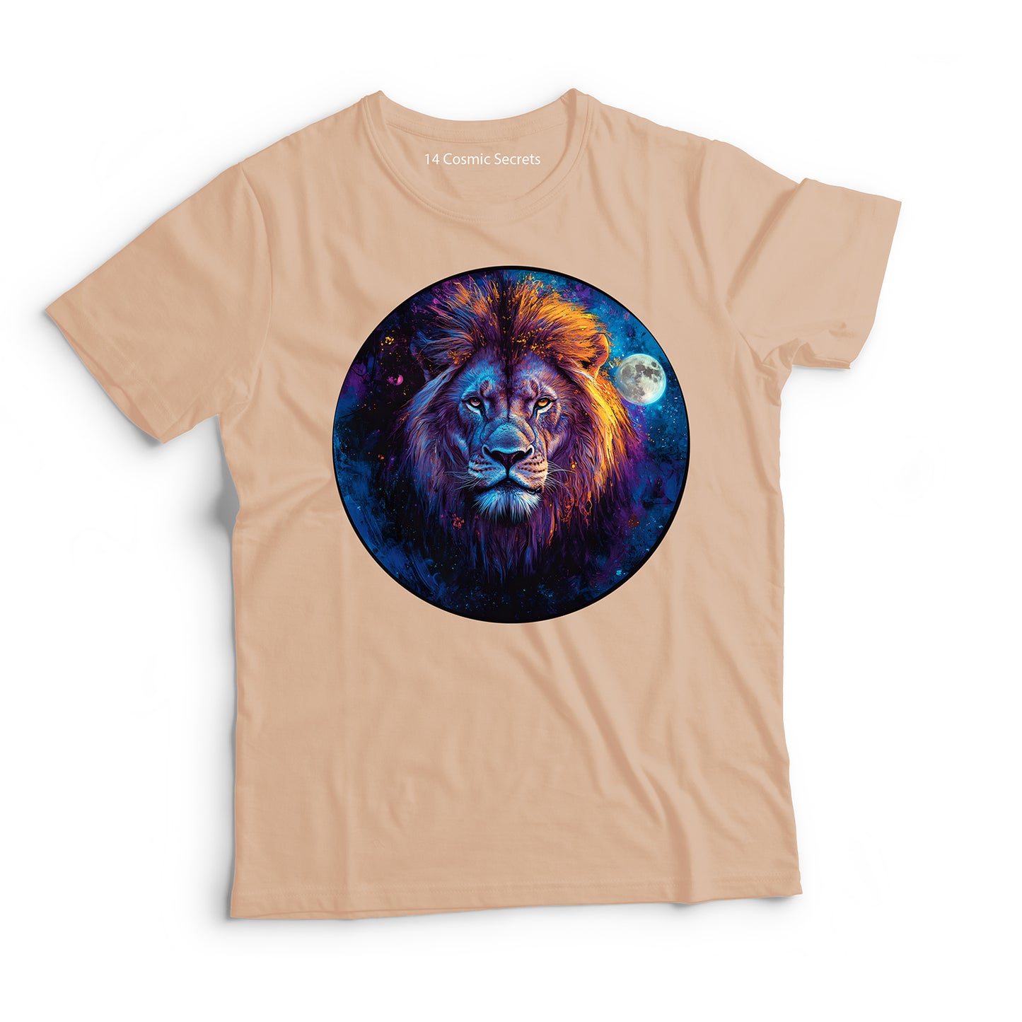 Lion T-Shirt for Men Cotton Bold Alpha