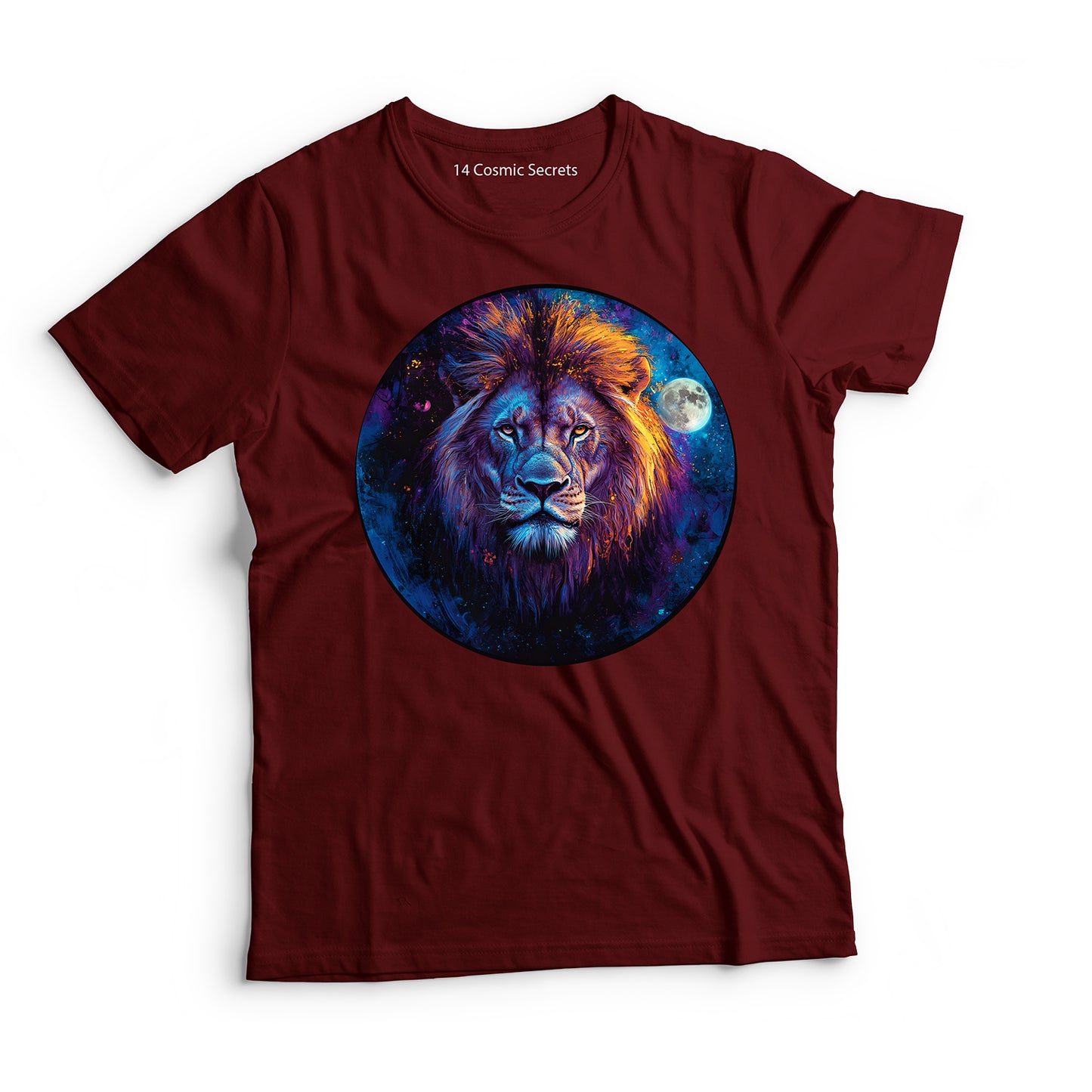 Lion T-Shirt for Kids Cotton Bold Alpha