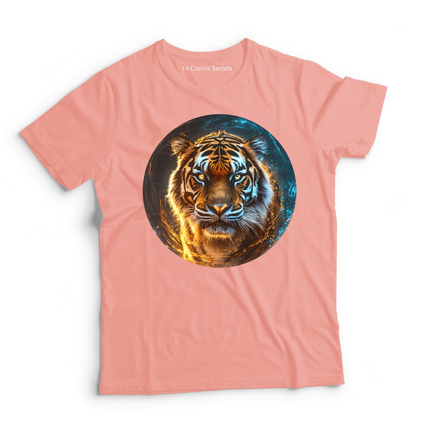Tiger T-Shirt for Women Cotton Fierce Striped