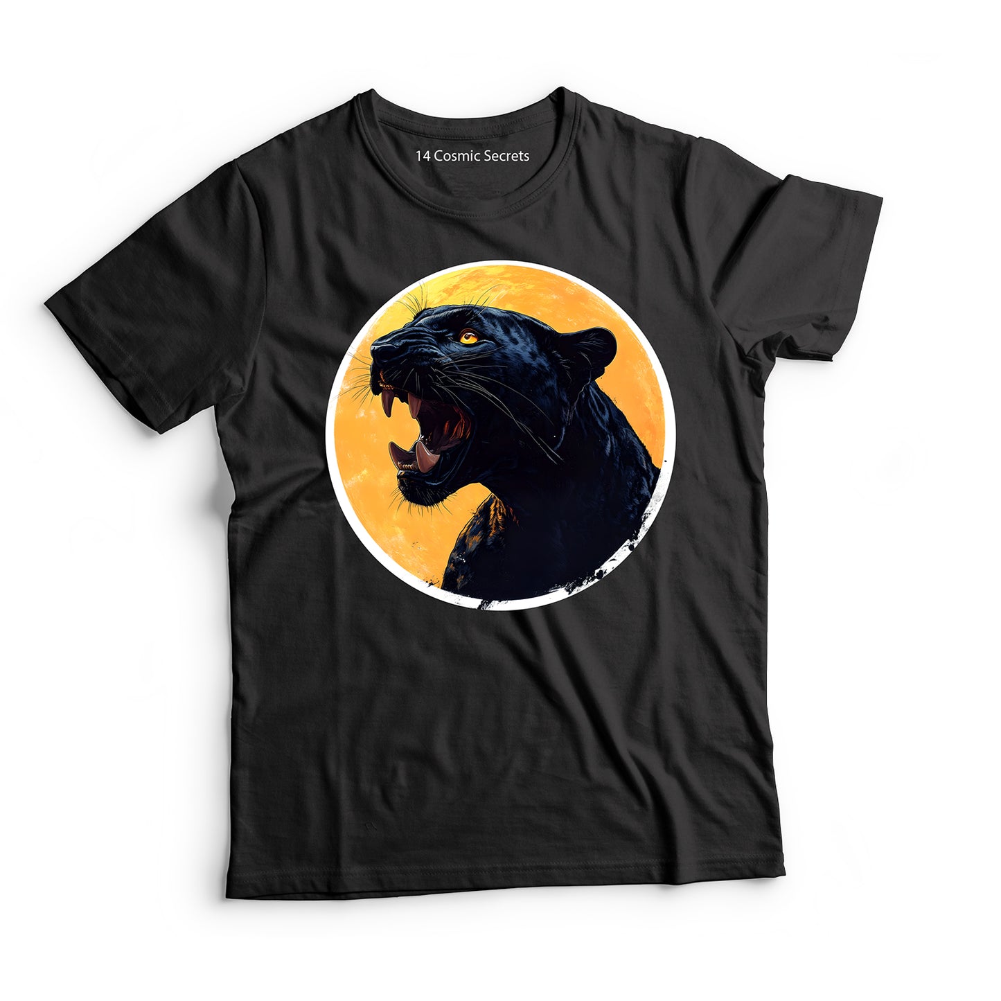 Black Panther T-Shirt for Kids Cotton Silent Hunter
