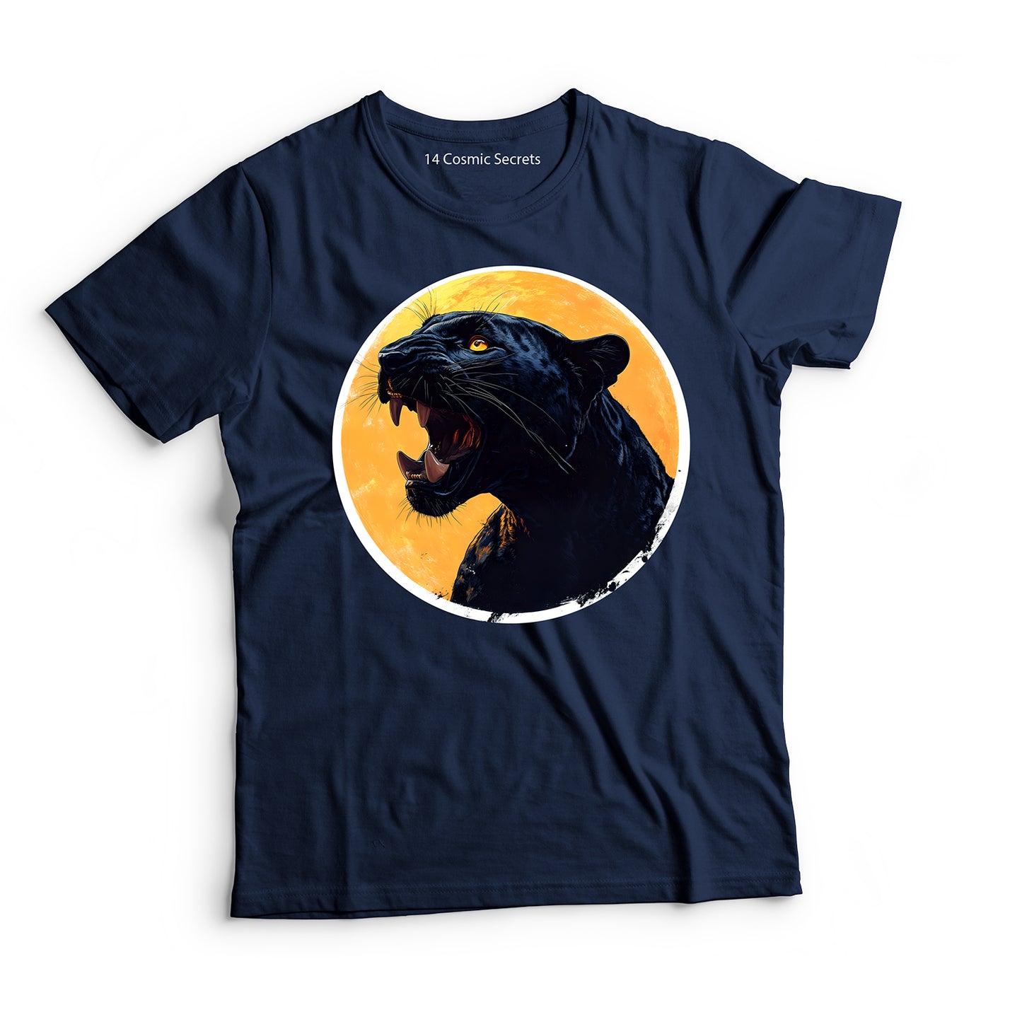 Black Panther T-Shirt for Kids Cotton Silent Hunter