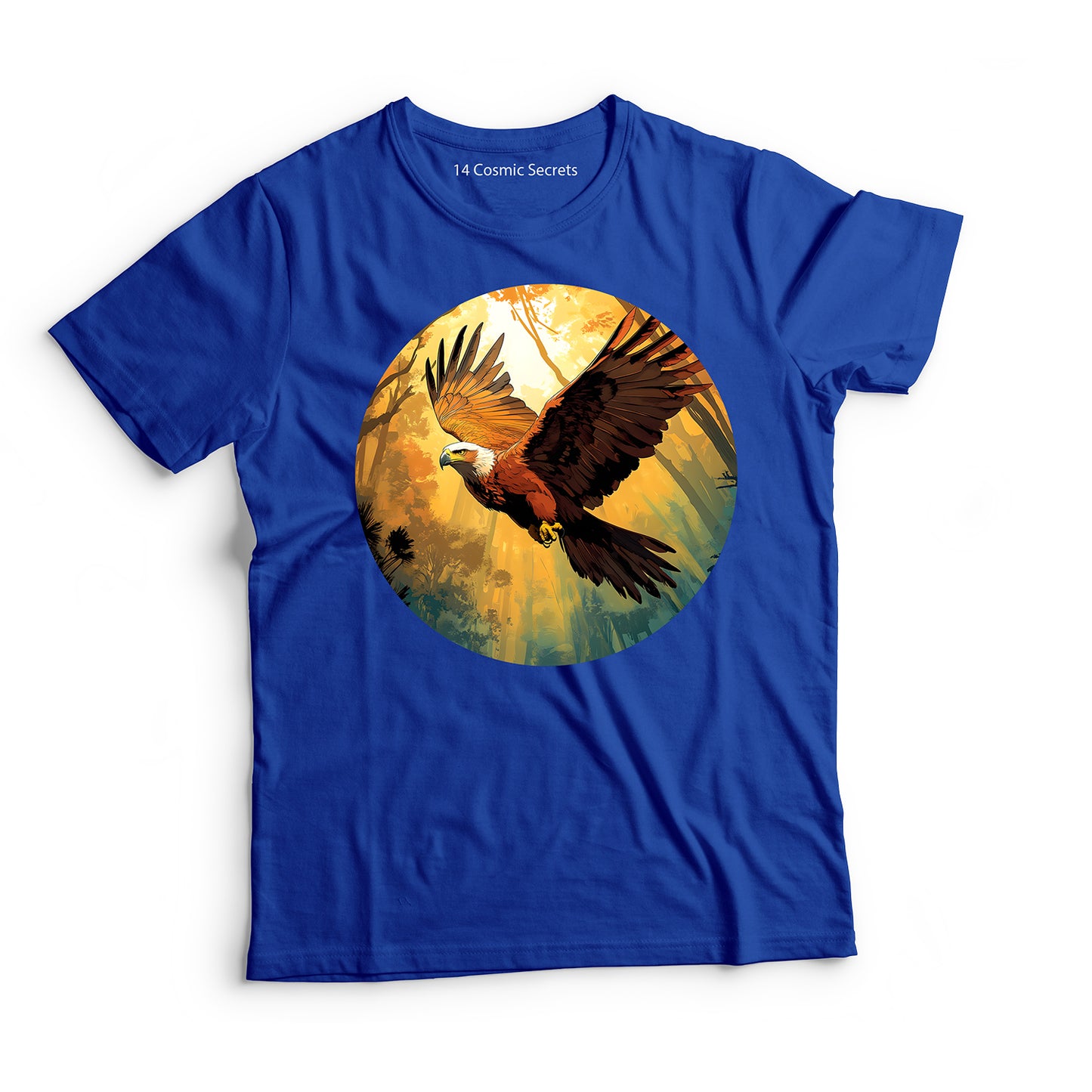Eagle T-Shirt for Men Cotton Bold Vision