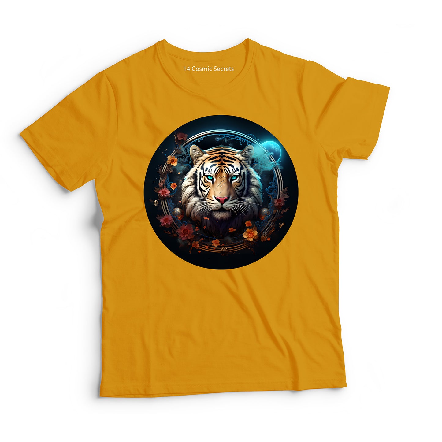 Tiger T-Shirt for Kids Cotton Bold Alpha
