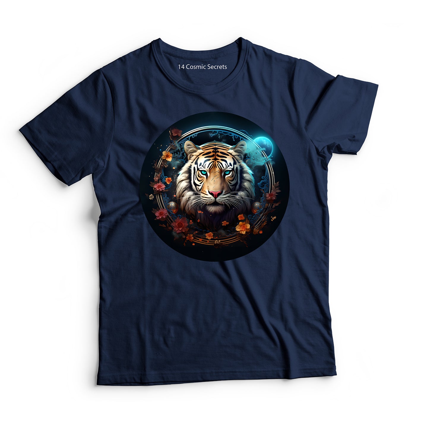 Tiger T-Shirt for Kids Cotton Bold Alpha