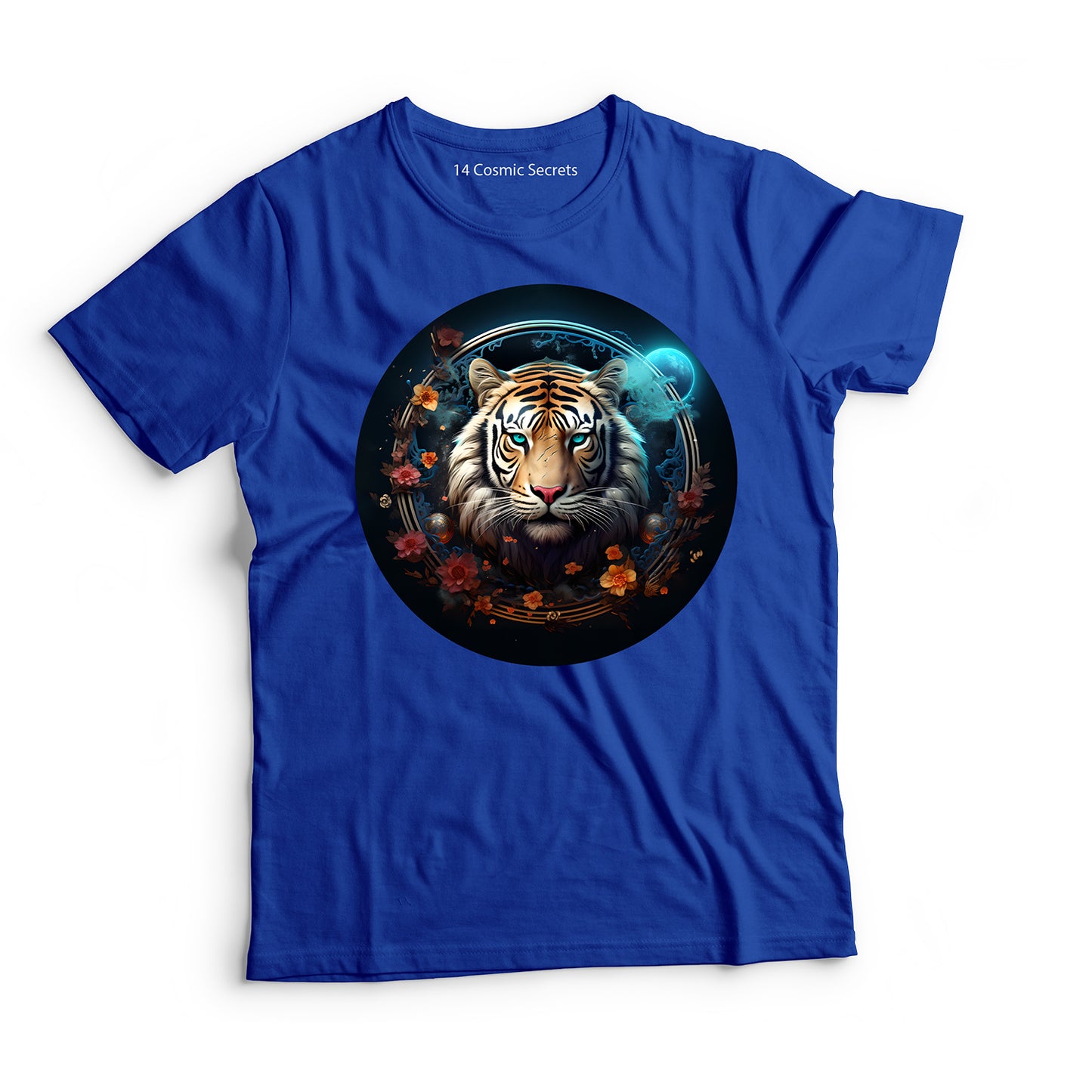 Tiger T-Shirt for Kids Cotton Bold Alpha
